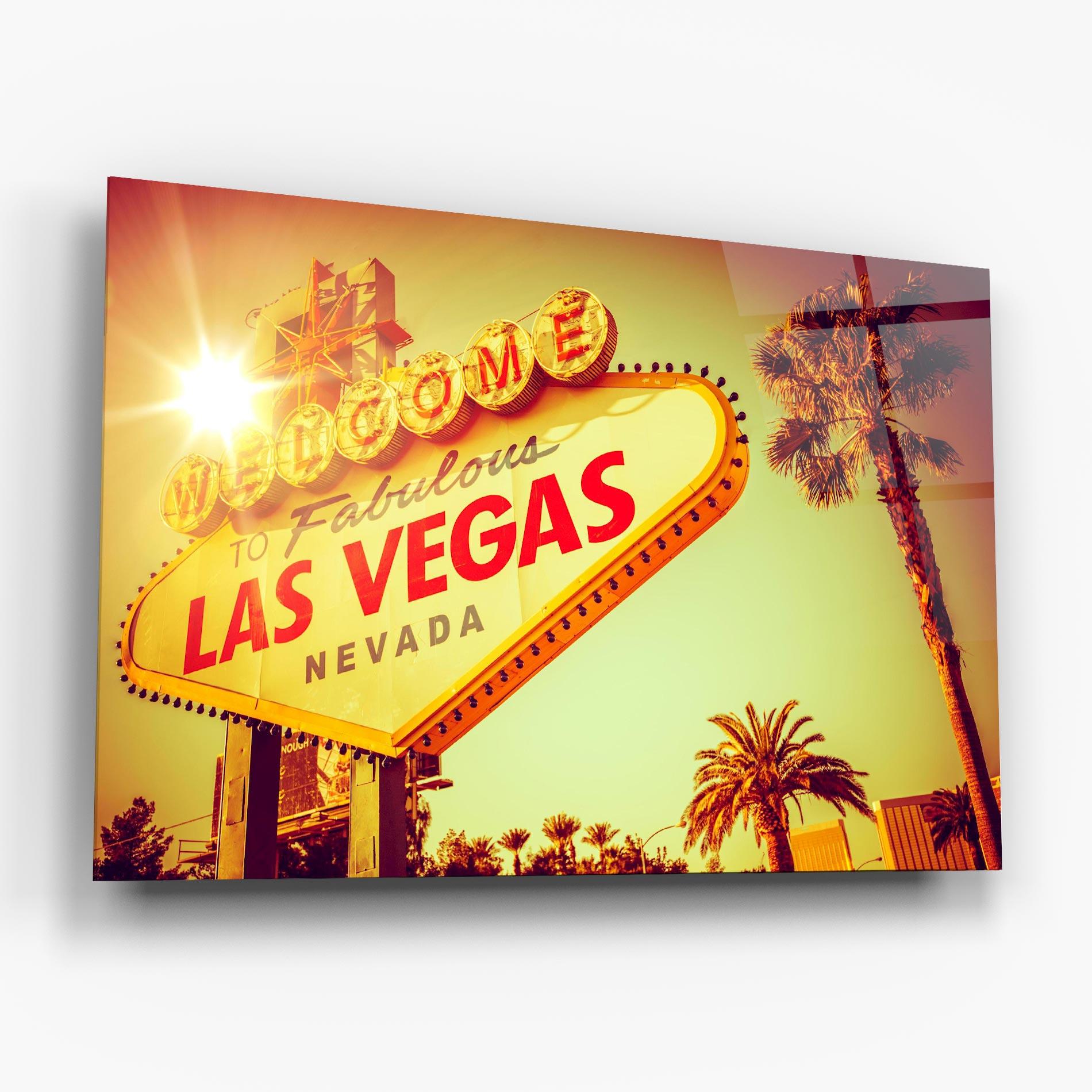 Glasbild Las Vegas Nevada mockup 6