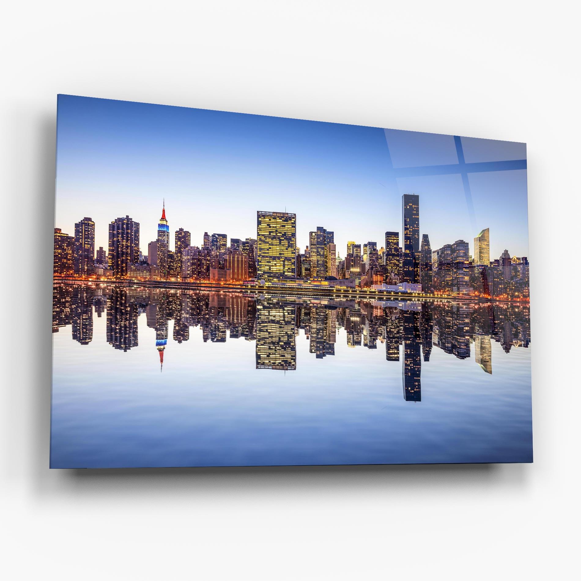 Glasbild New York City mockup 6