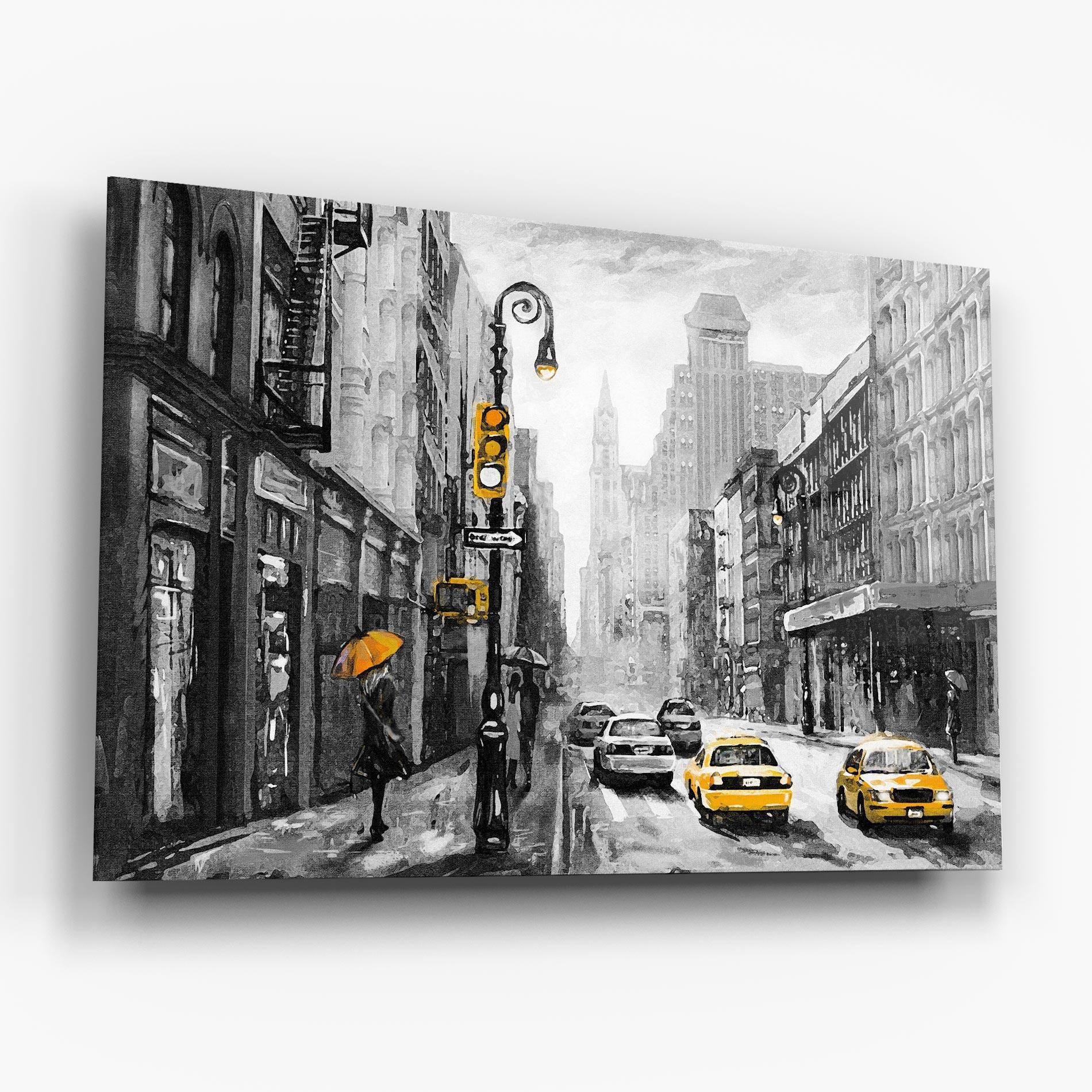 Glasbild New York Shades mockup 6