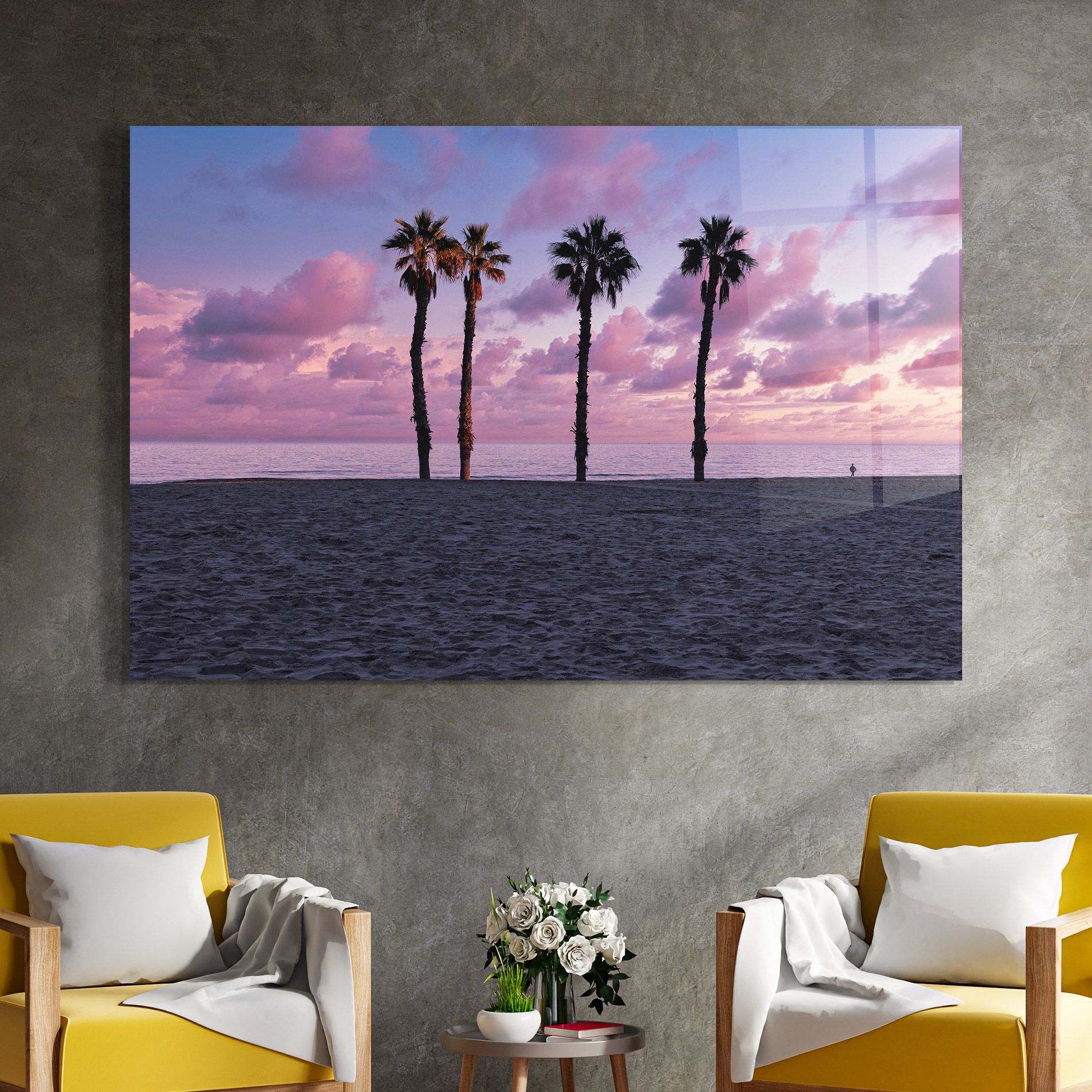 Palm Trees Beach mockup 4