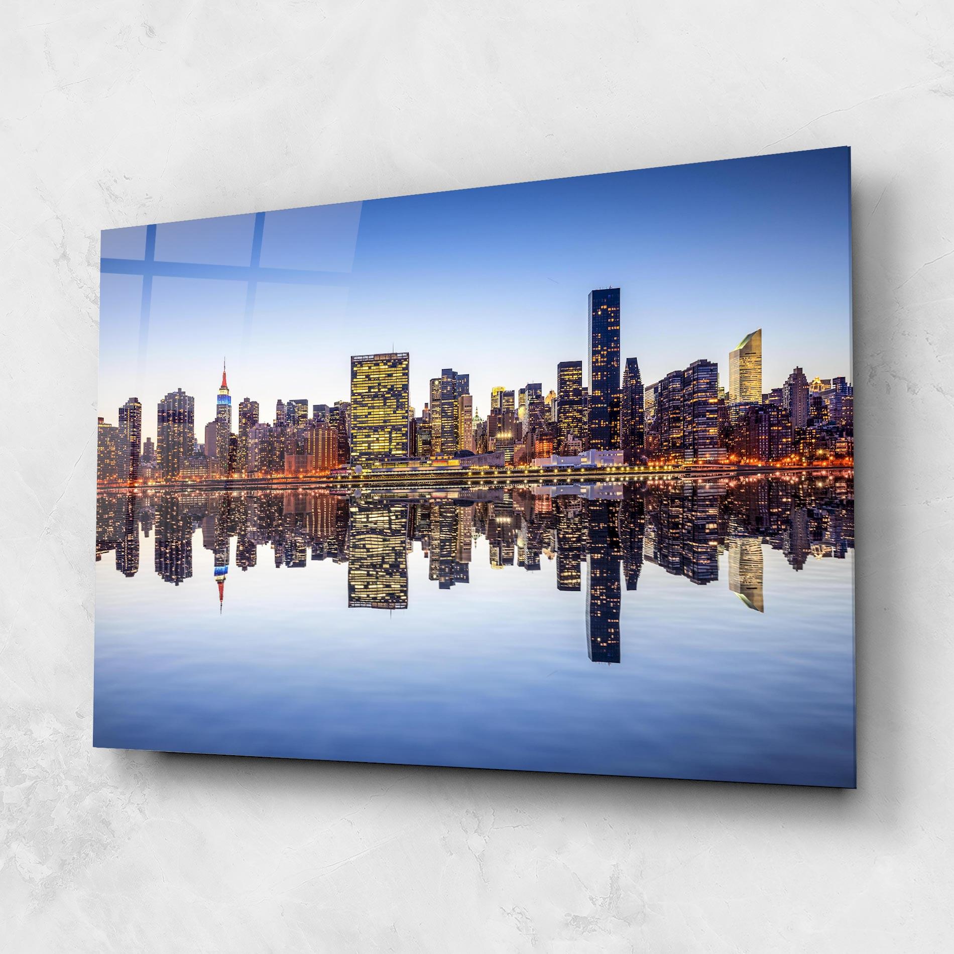 Glasbild New York City mockup 1