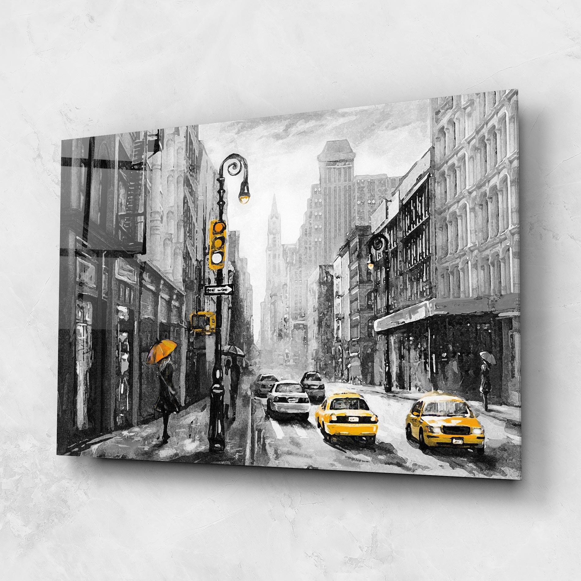 Glasbild New York Shades mockup 1