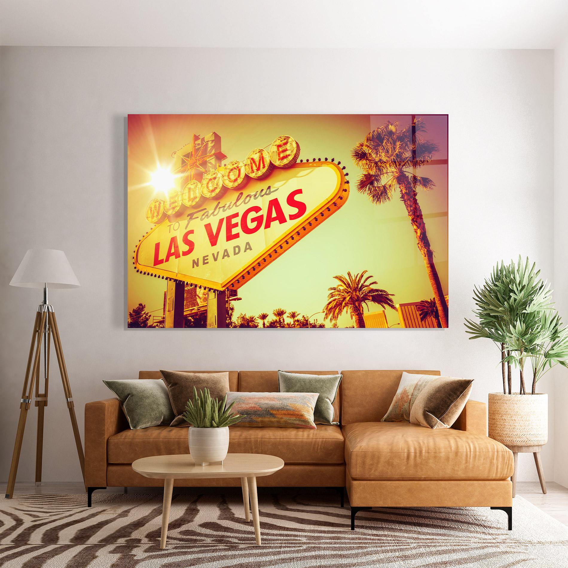 Glasbild Las Vegas Nevada mockup 7