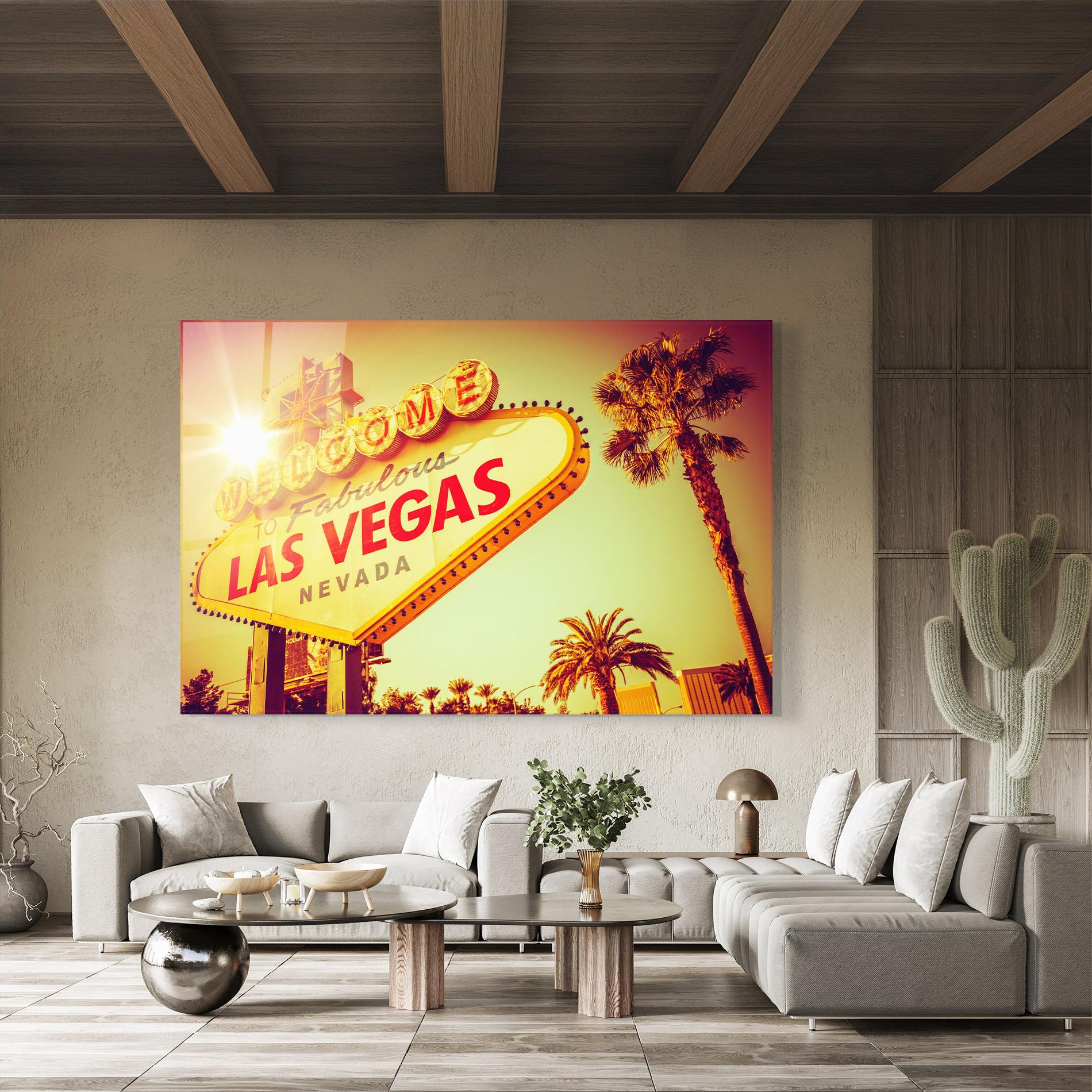 Glasbild Las Vegas Nevada mockup 8