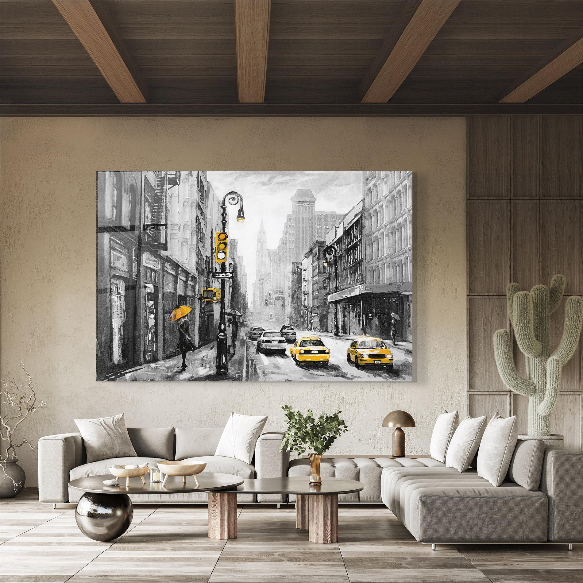 Glasbild New York Shades mockup 8