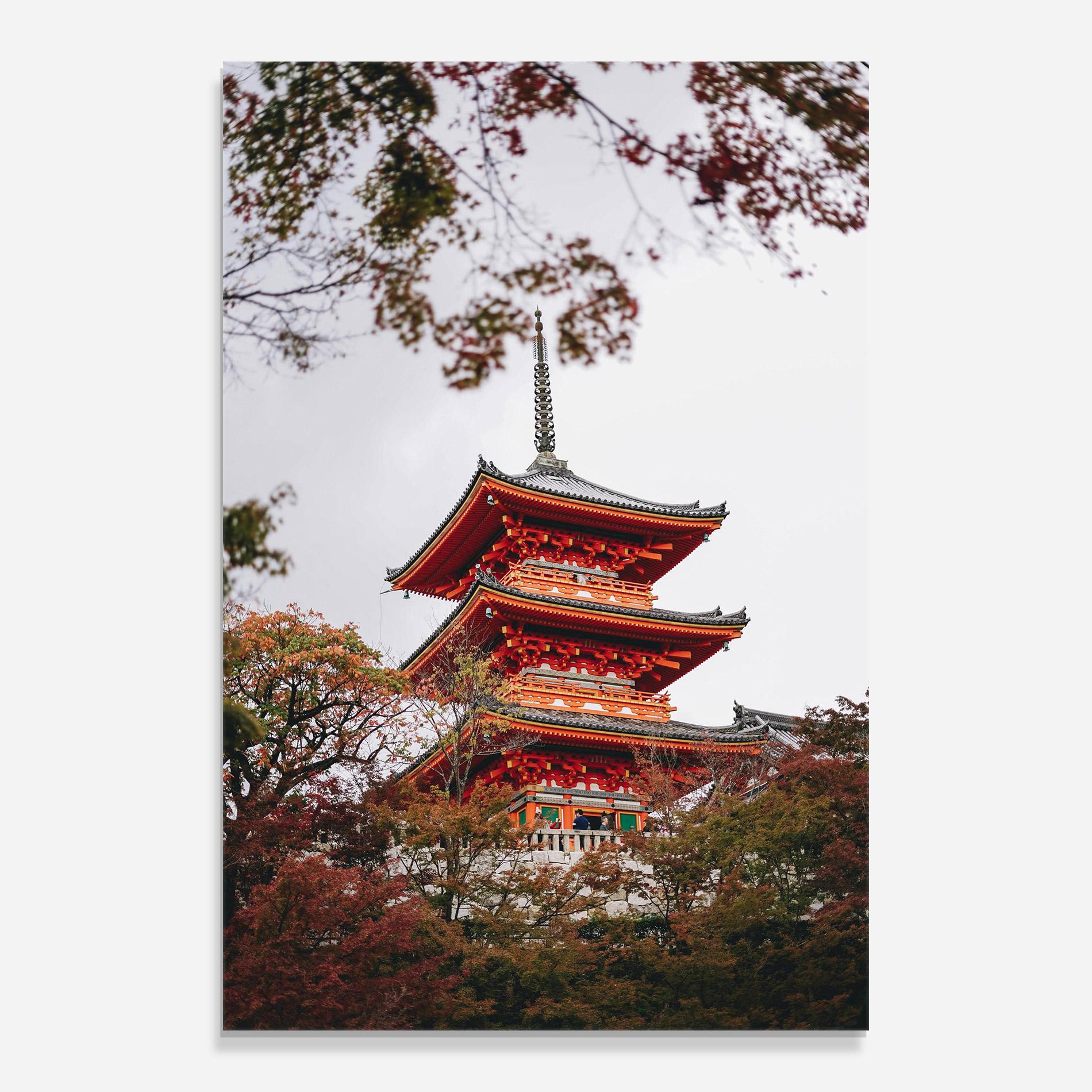 Glasbild Kiyomizu Dera mockup 0