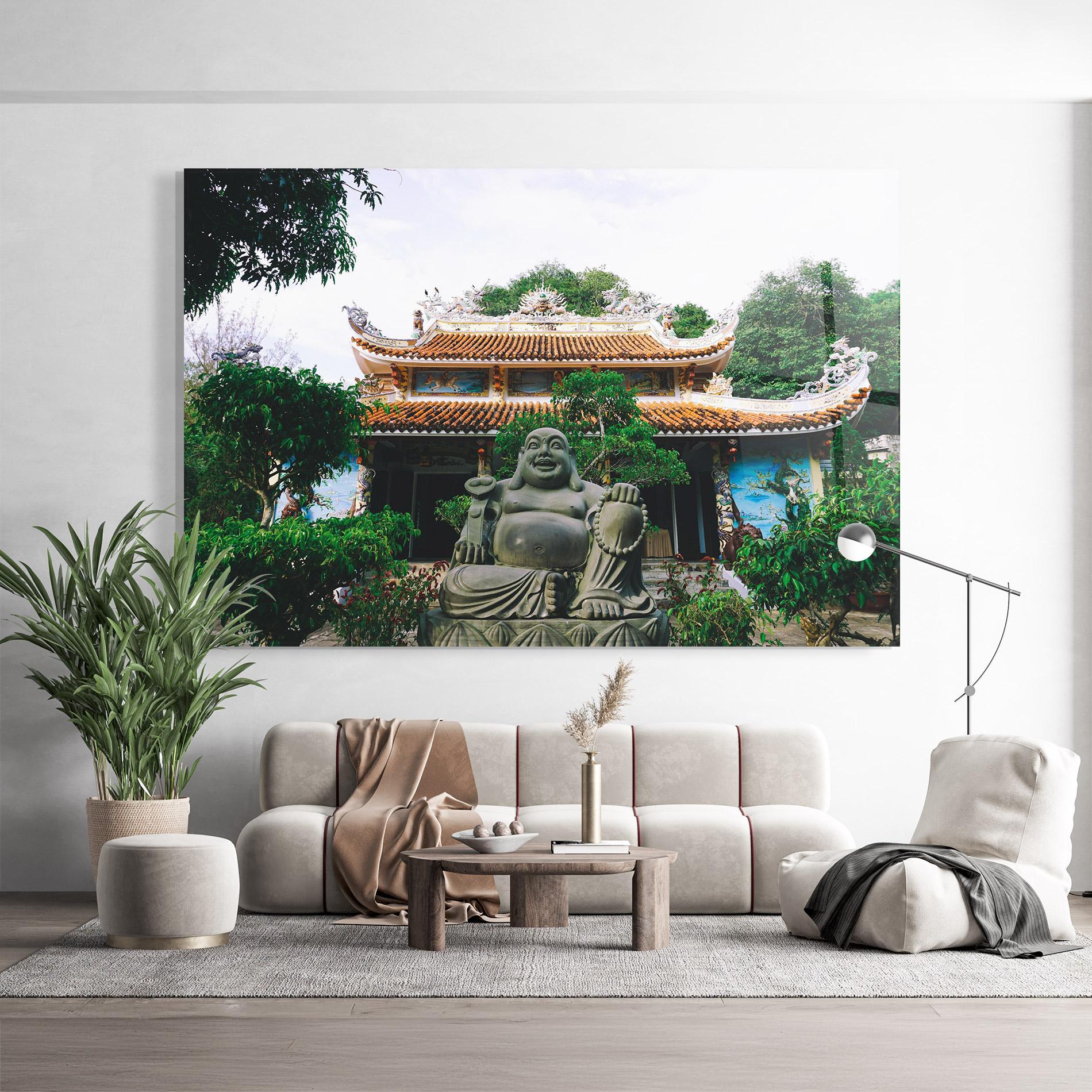 Glasbild Danang S Marble mockup 9