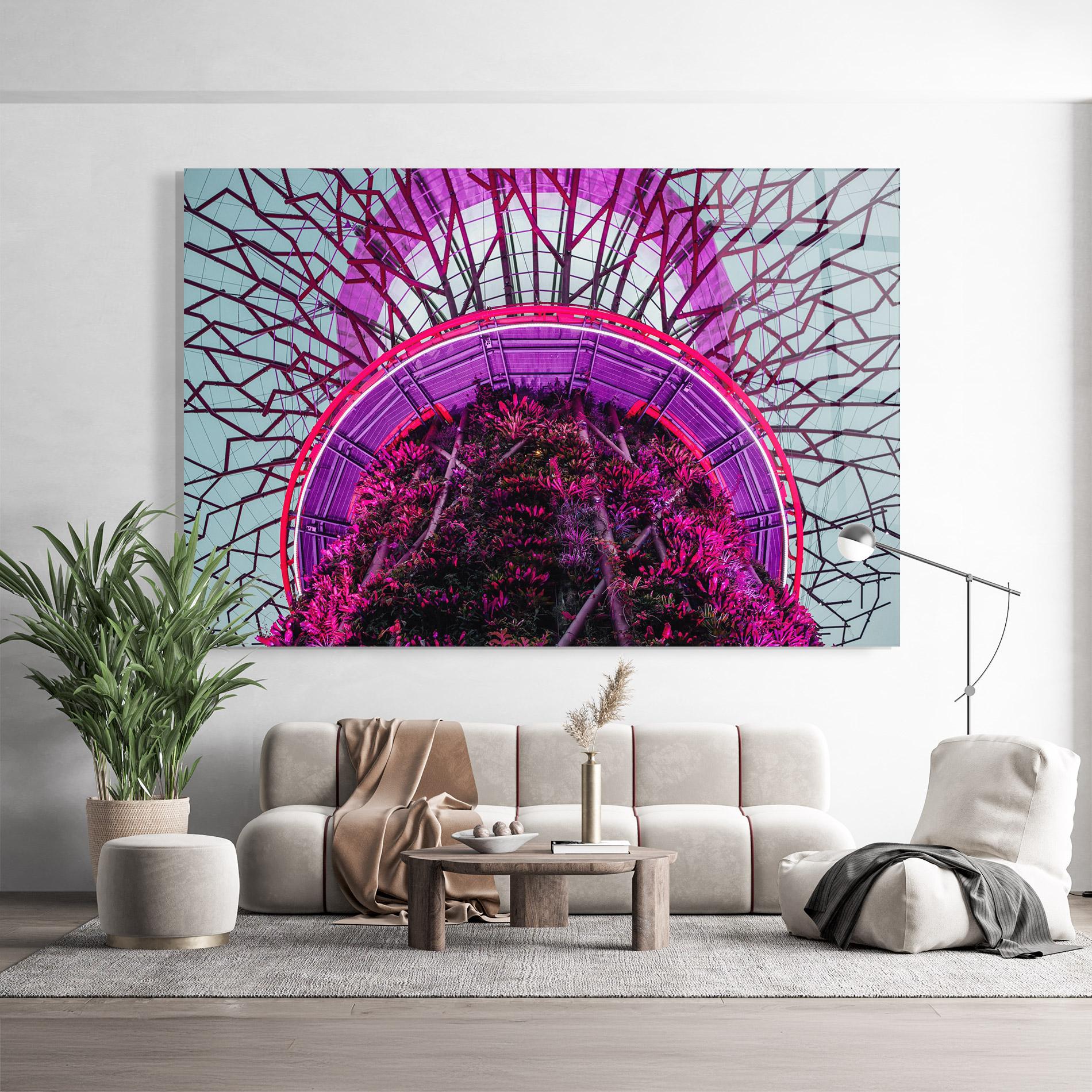 Glasbild Supertree Grove mockup 9