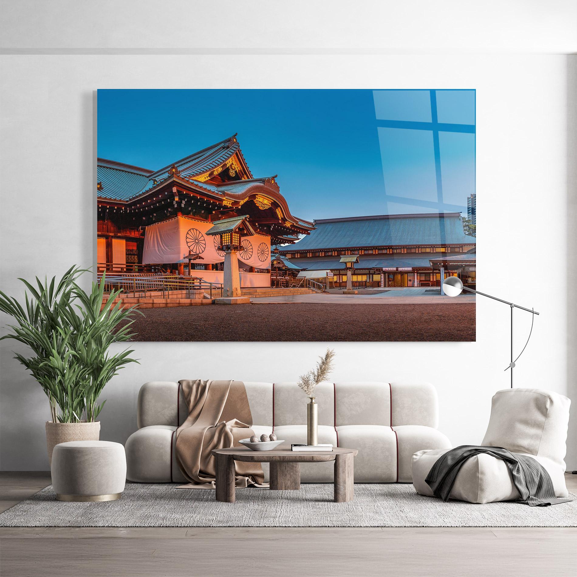 Glasbild Yasukuni Jinja mockup 9