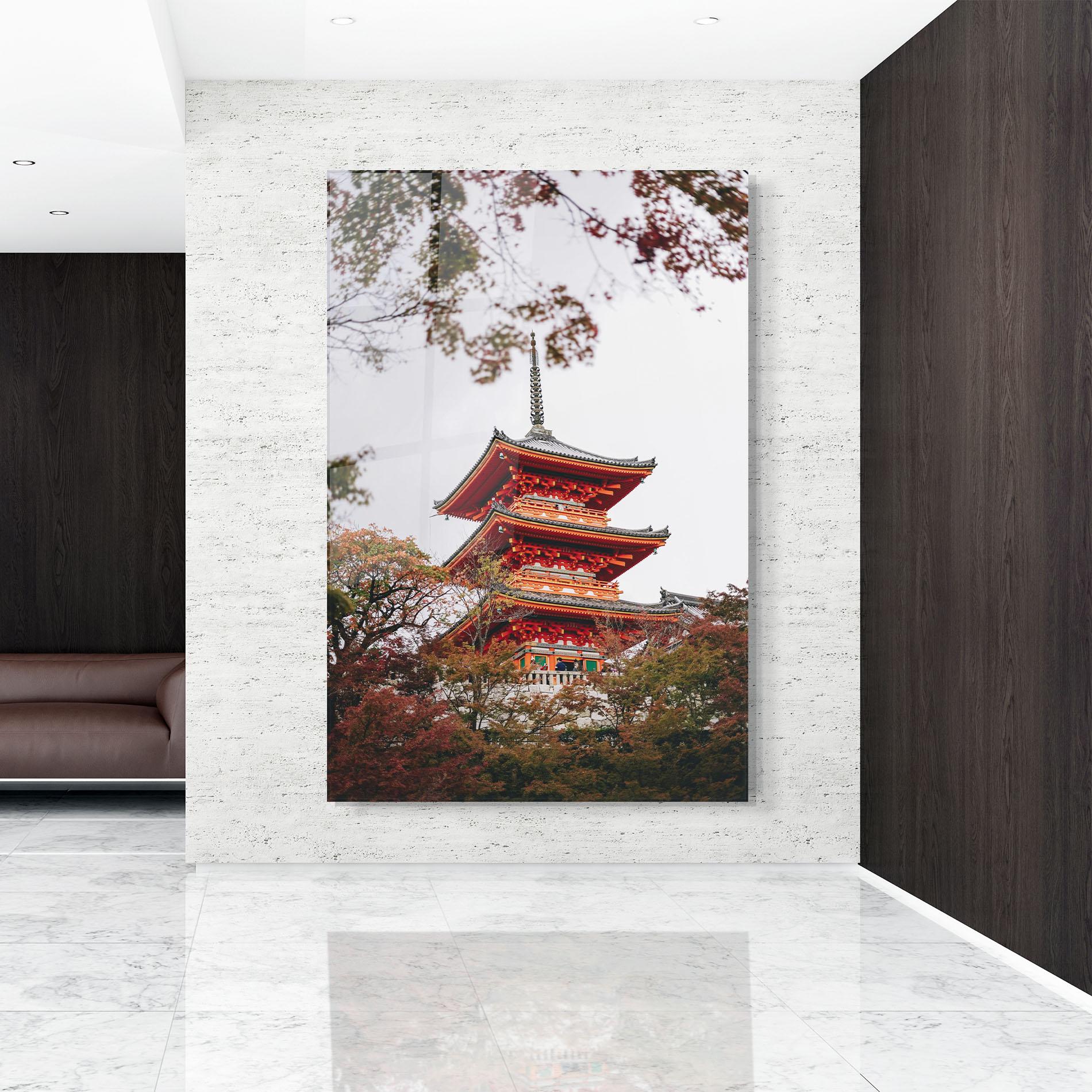 Glasbild Kiyomizu Dera mockup 9