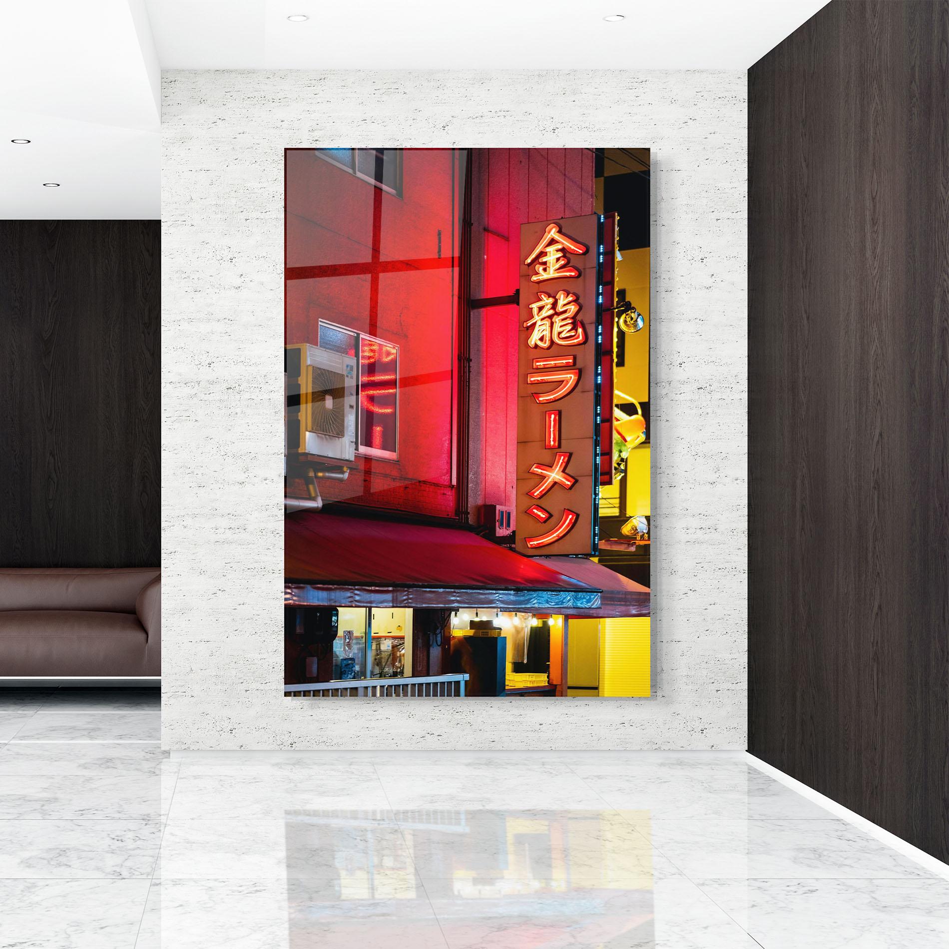 Glasbild Ramen Restaurant mockup 9