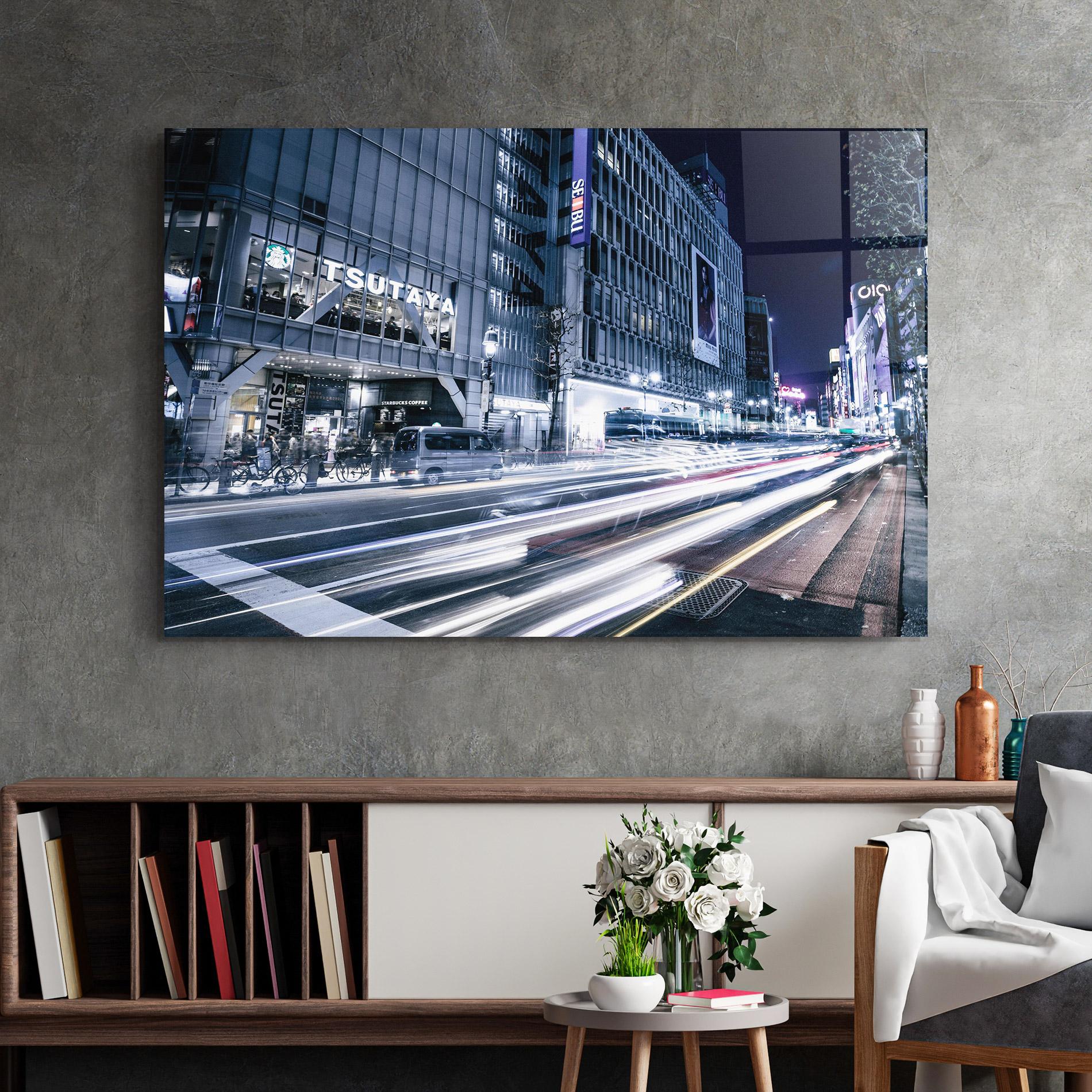 Glasbild Road Traffic mockup 2