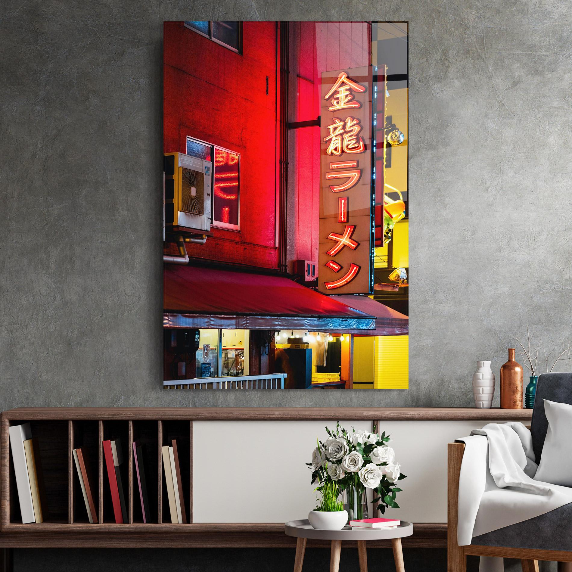 Glasbild Ramen Restaurant mockup 2