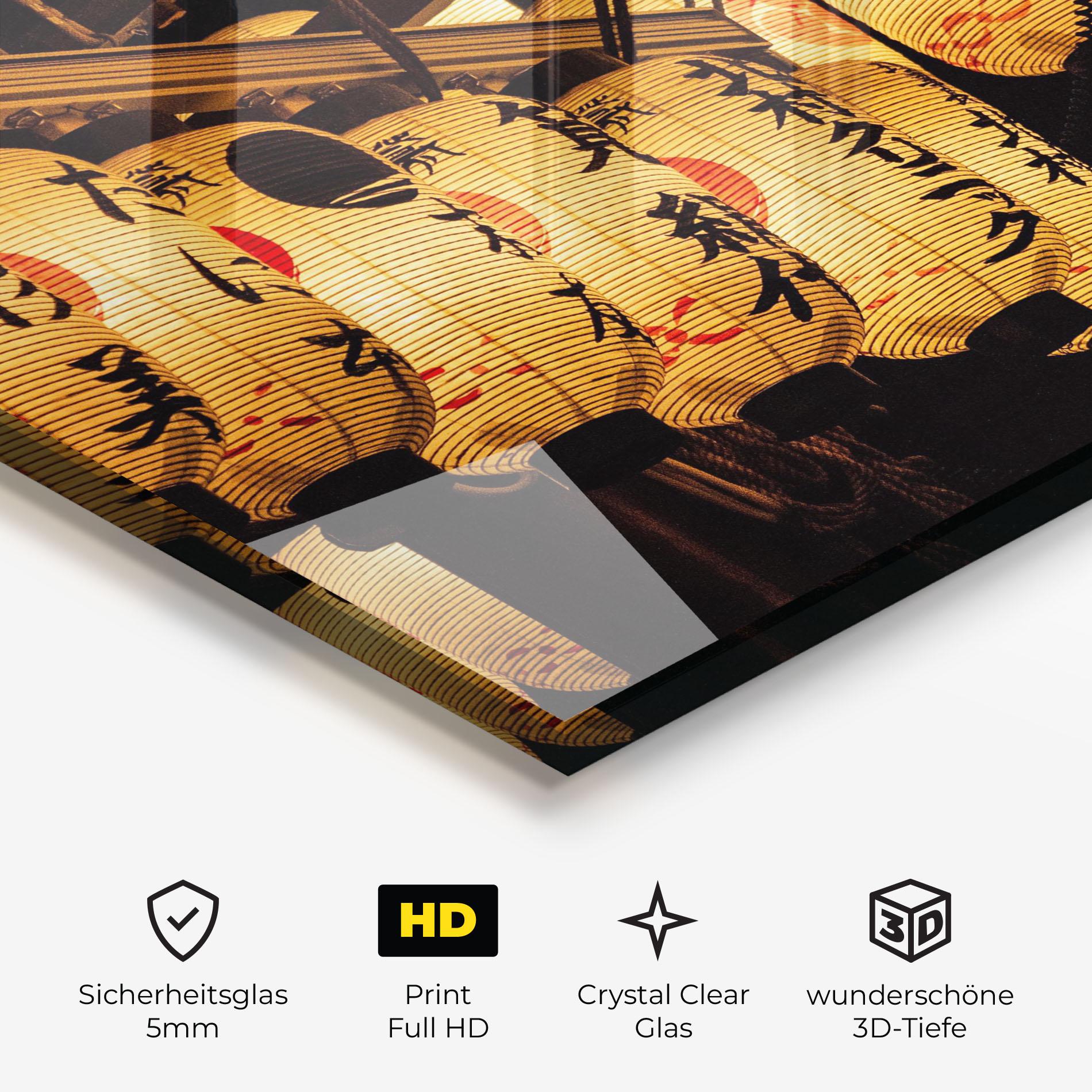 Glasbild Osaka mockup 3