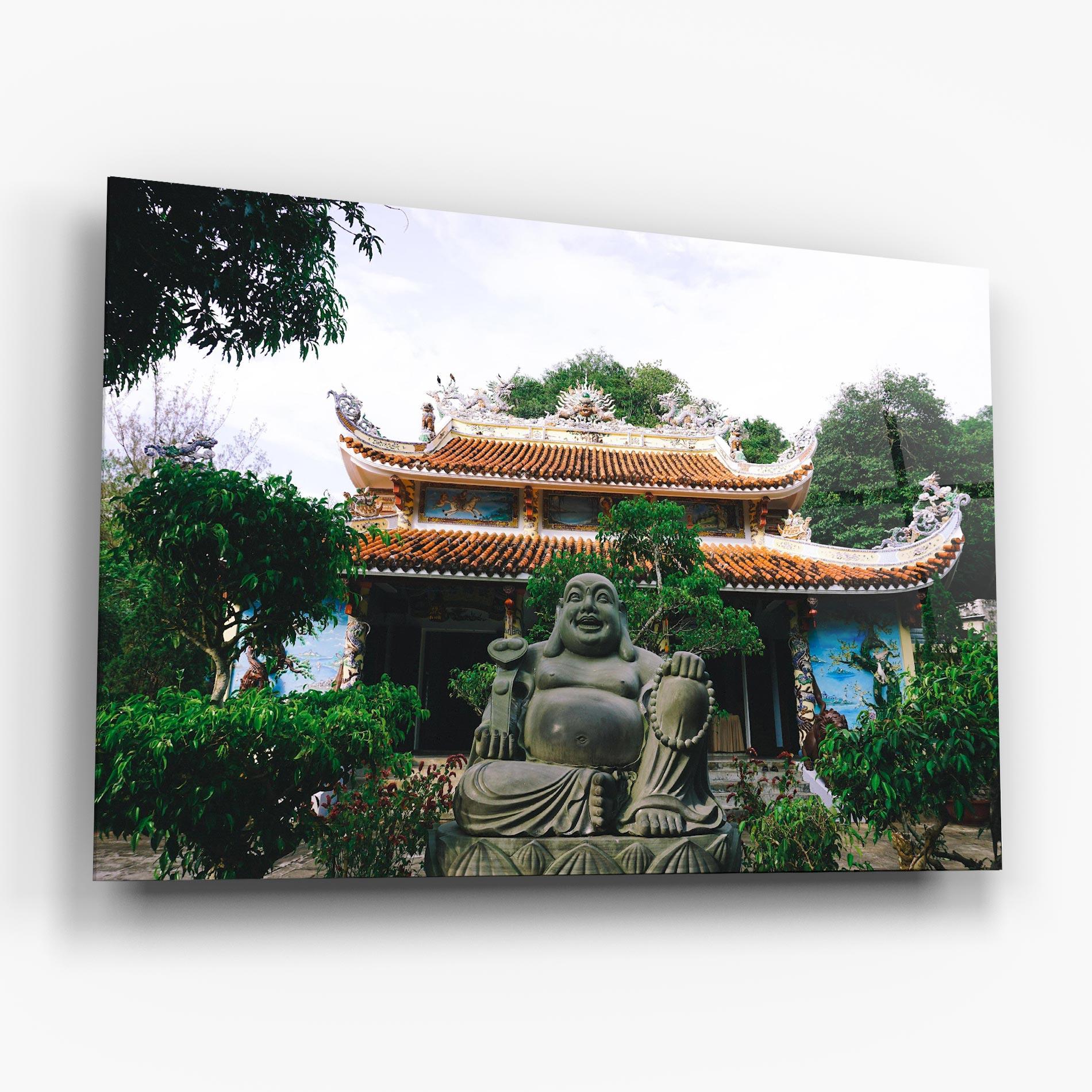 Glasbild Danang S Marble mockup 6