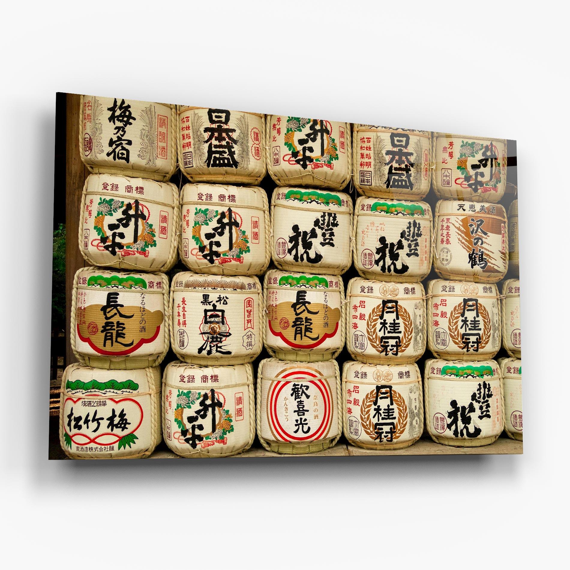 Glasbild Meiji Jingu Shrine mockup 6