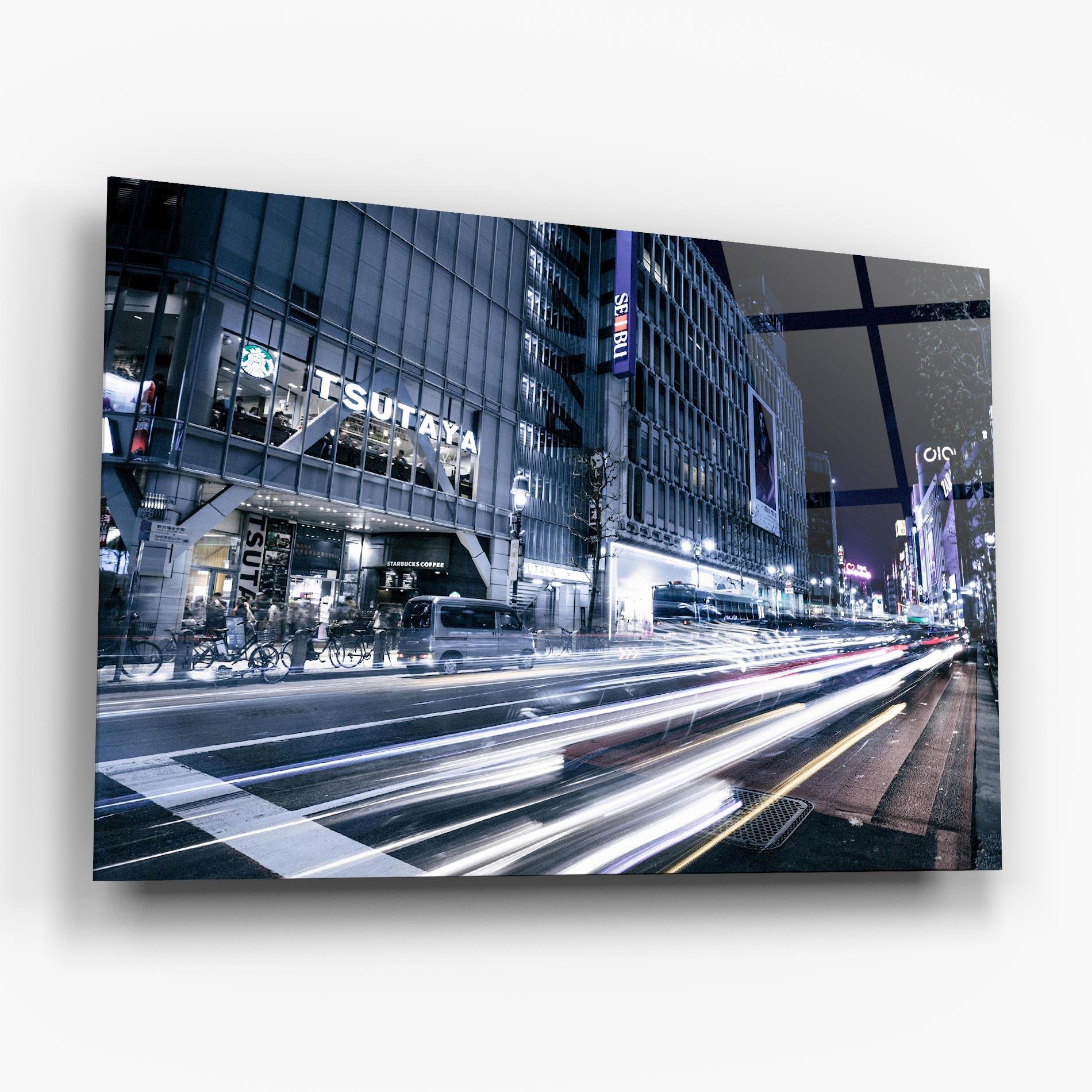 Glasbild Road Traffic mockup 6