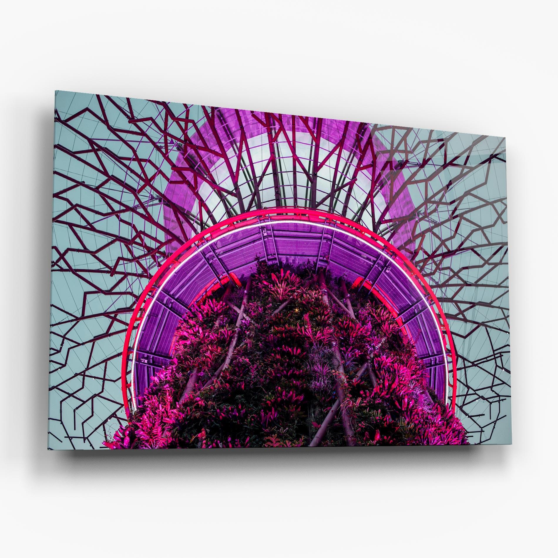 Glasbild Supertree Grove mockup 6