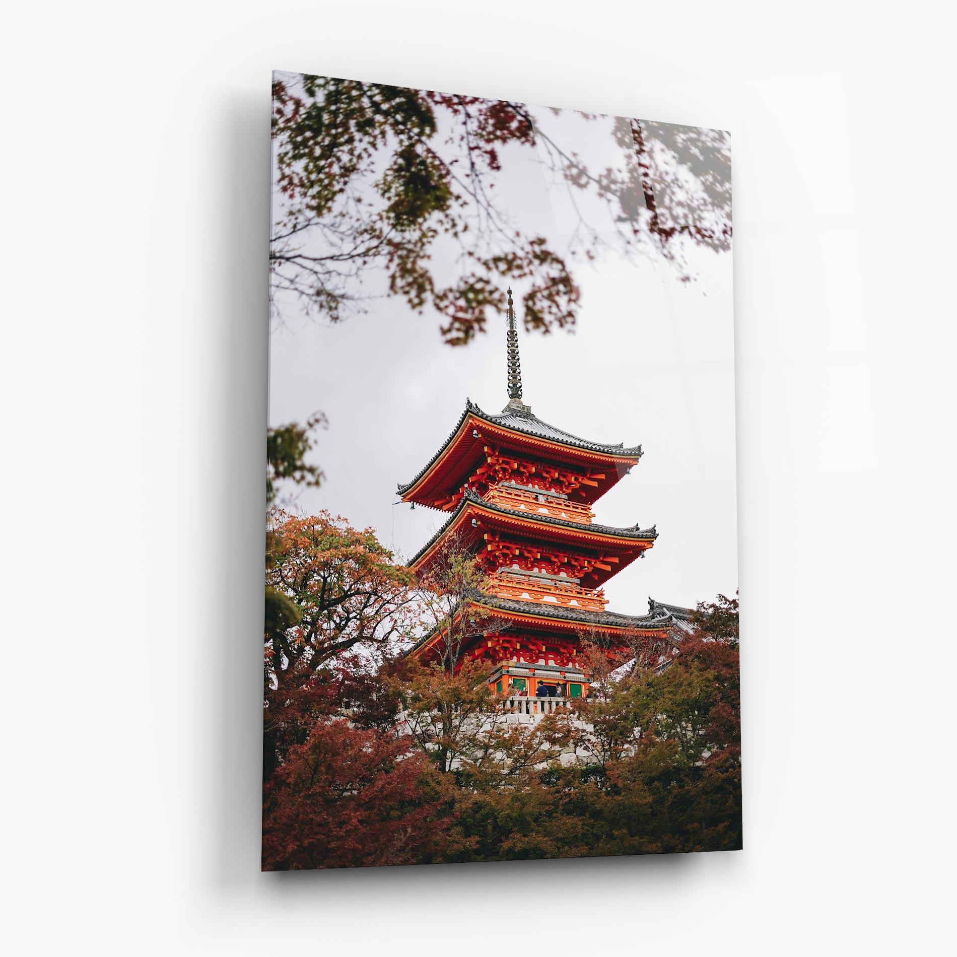 Glasbild Kiyomizu Dera mockup 6