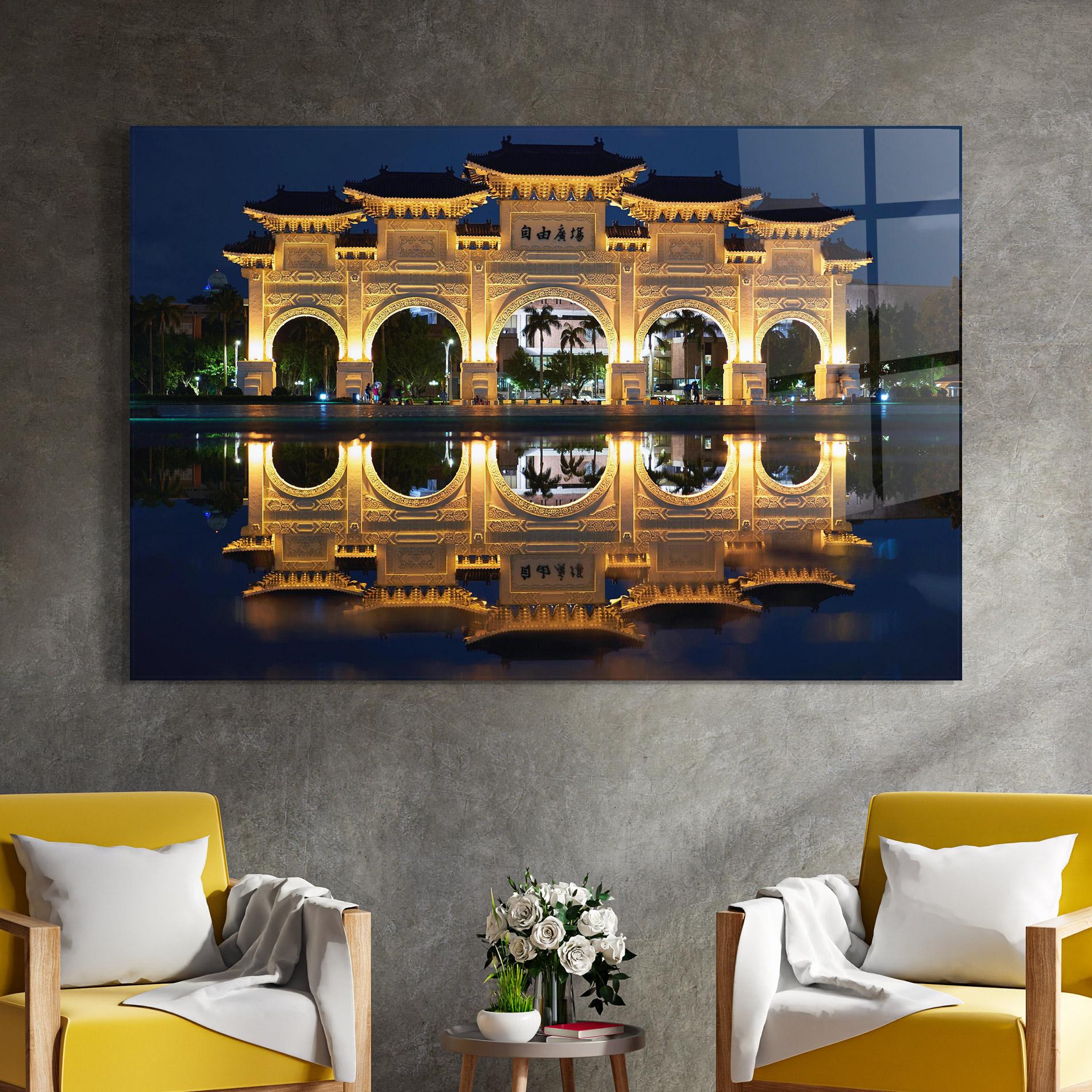 Glasbild Chaing Kai Shek mockup 4