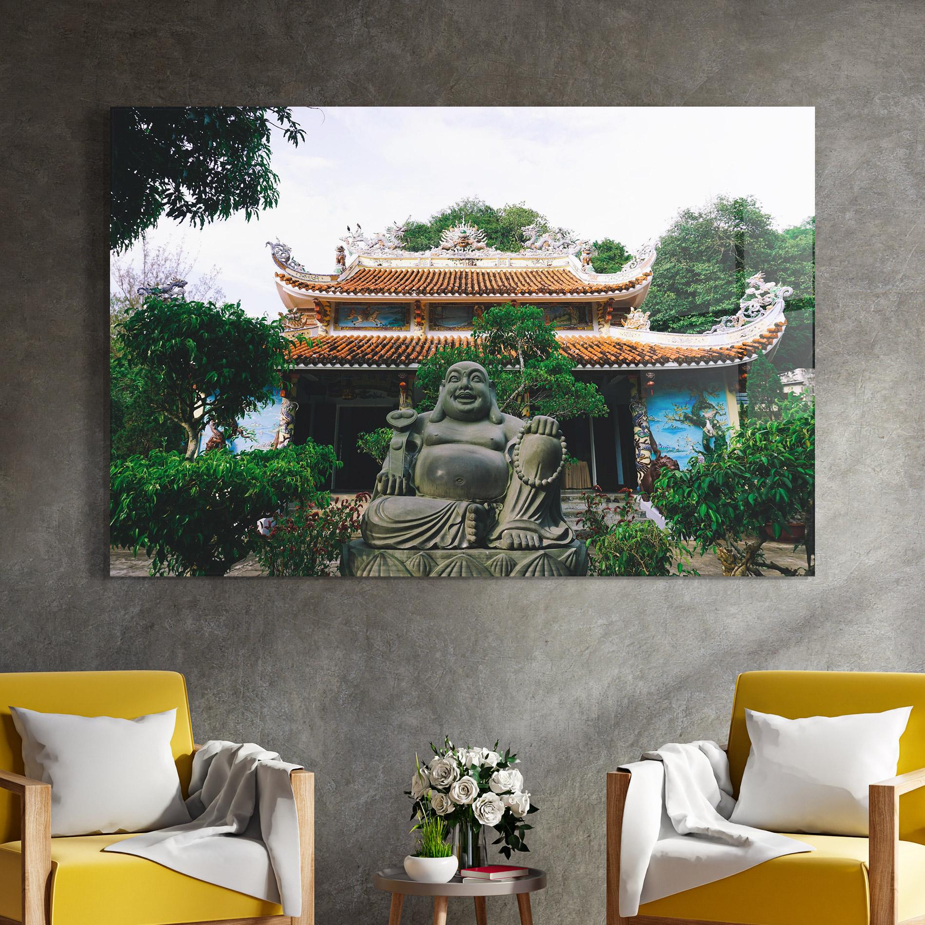 Glasbild Danang S Marble mockup 4