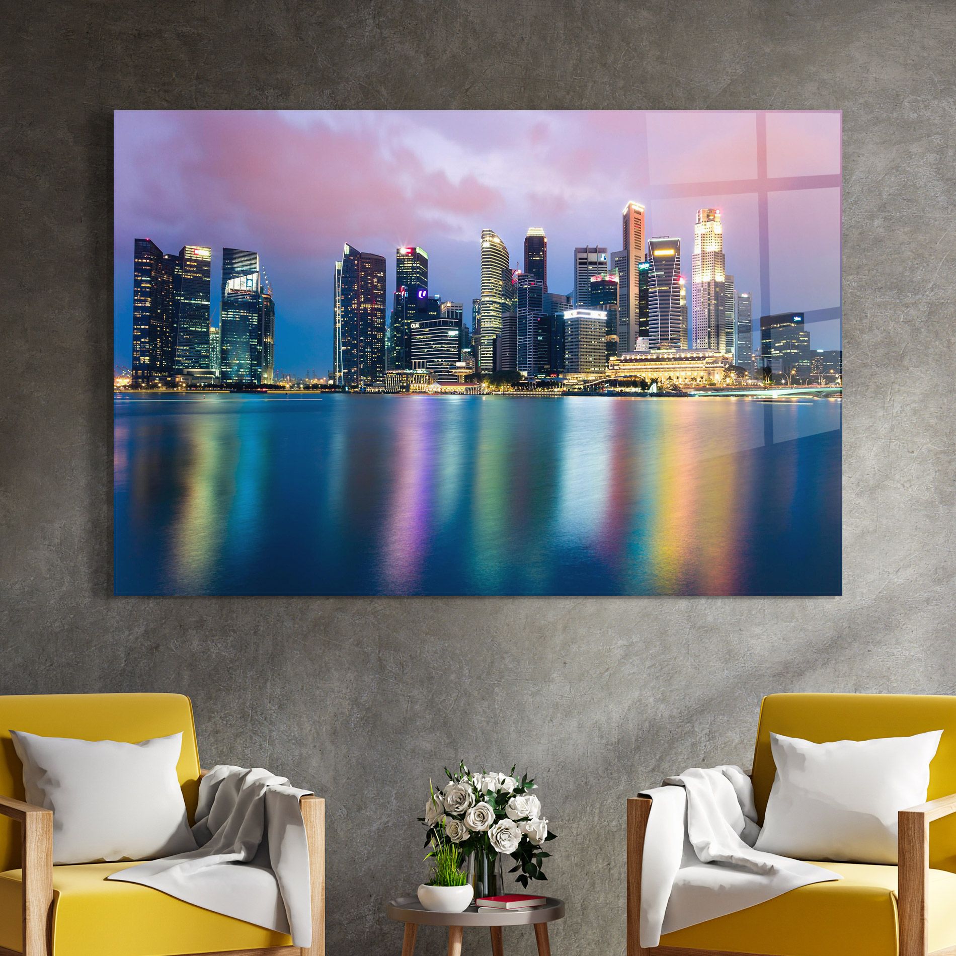 Hong Kong Skyline mockup 4