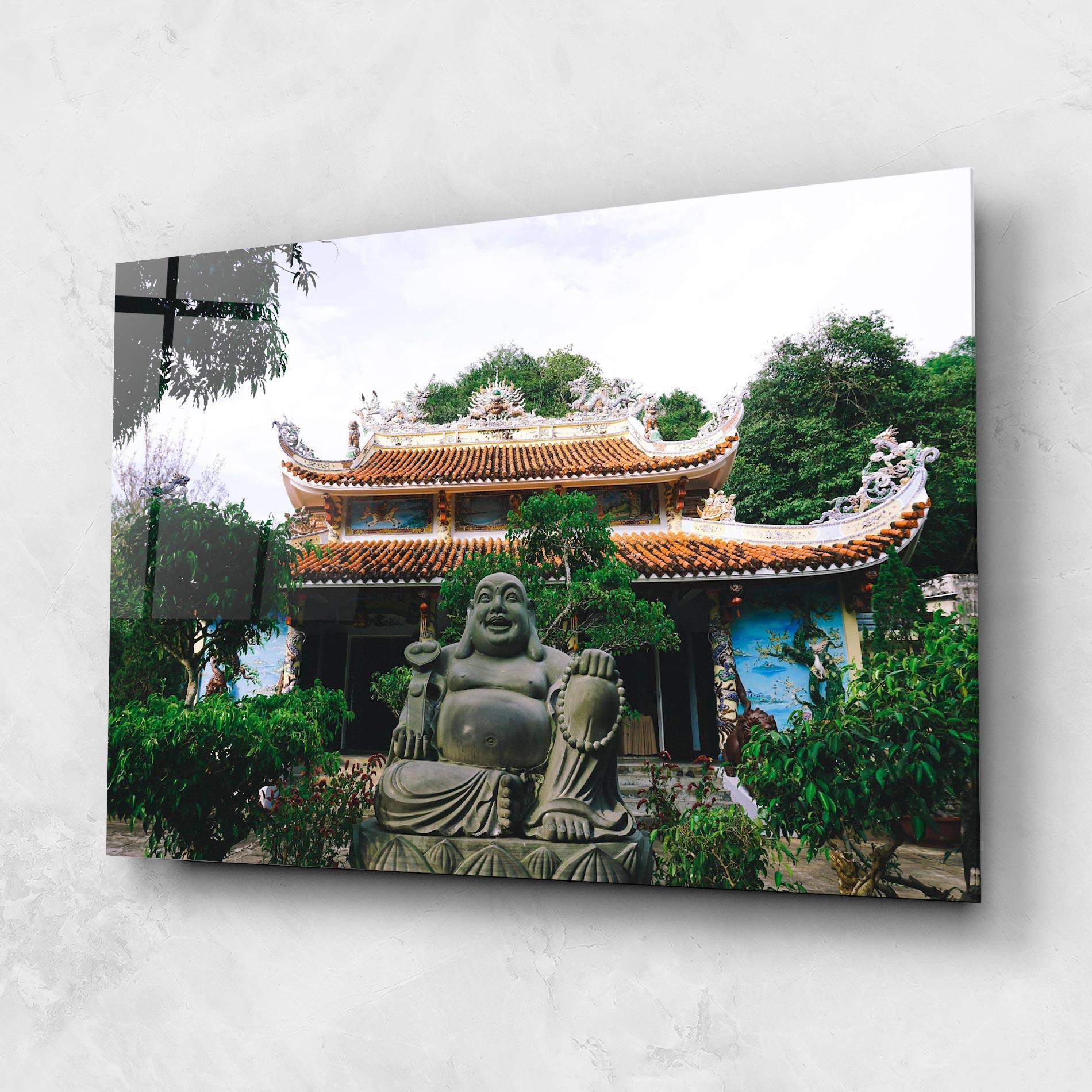 Glasbild Danang S Marble mockup 1