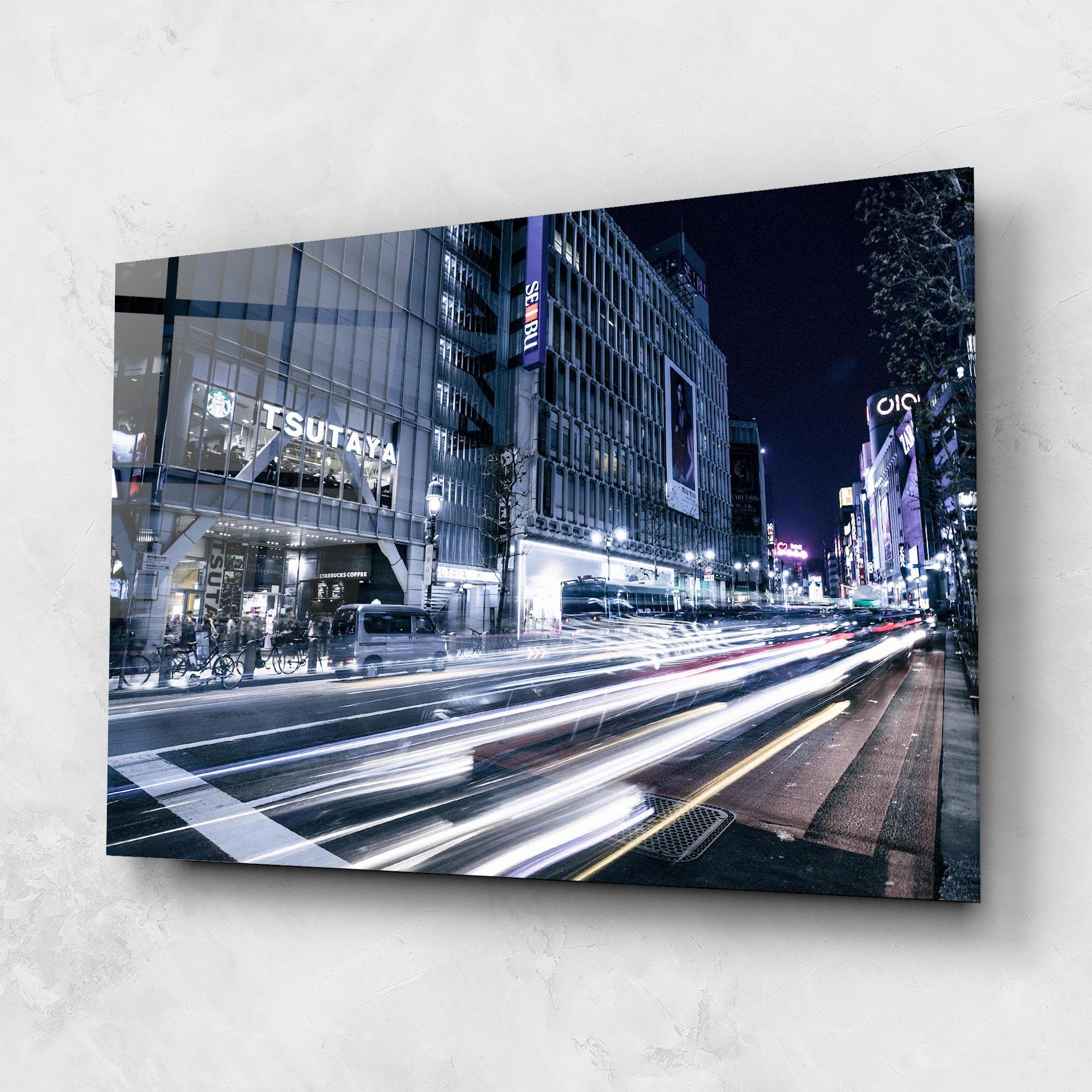 Glasbild Road Traffic mockup 1