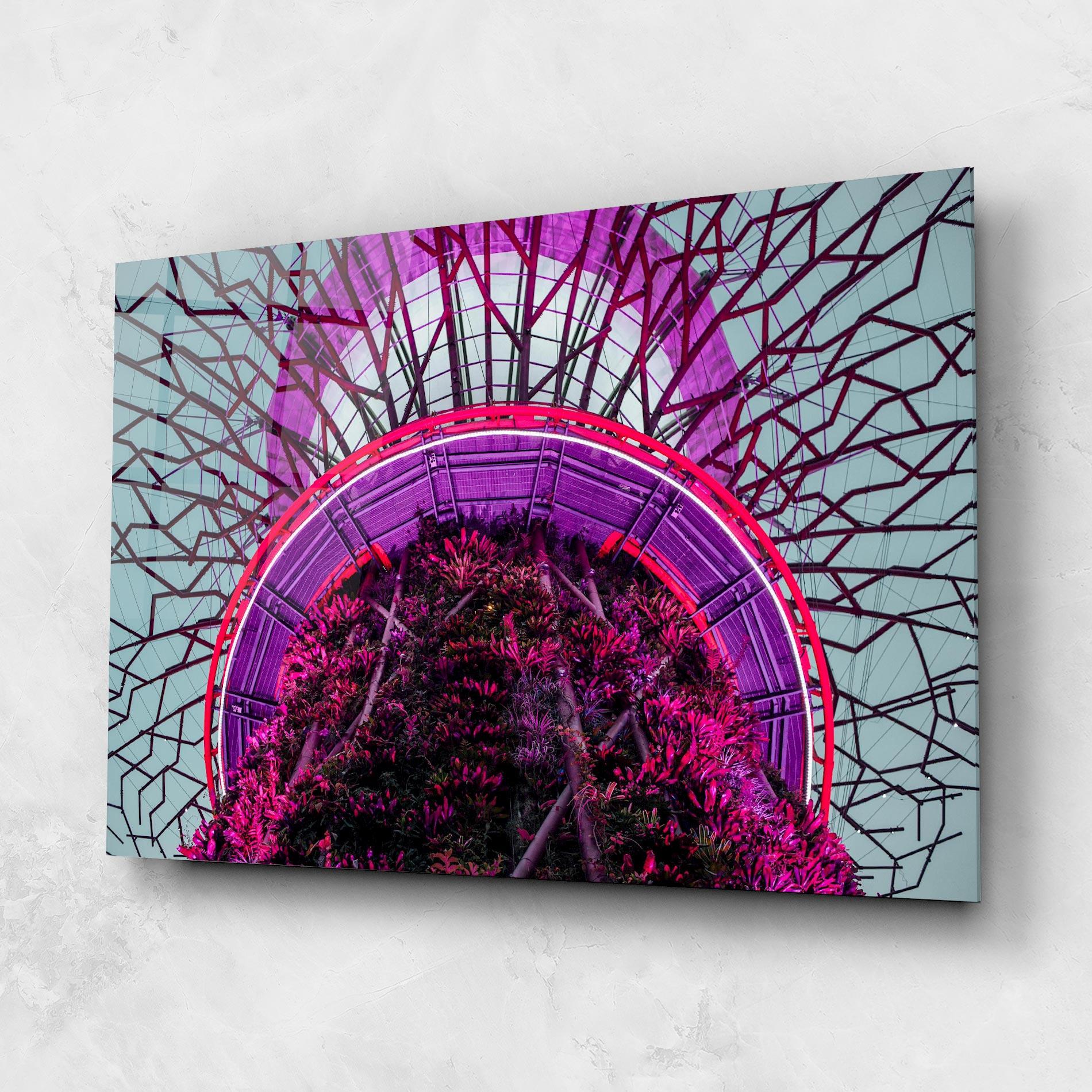 Glasbild Supertree Grove mockup 1