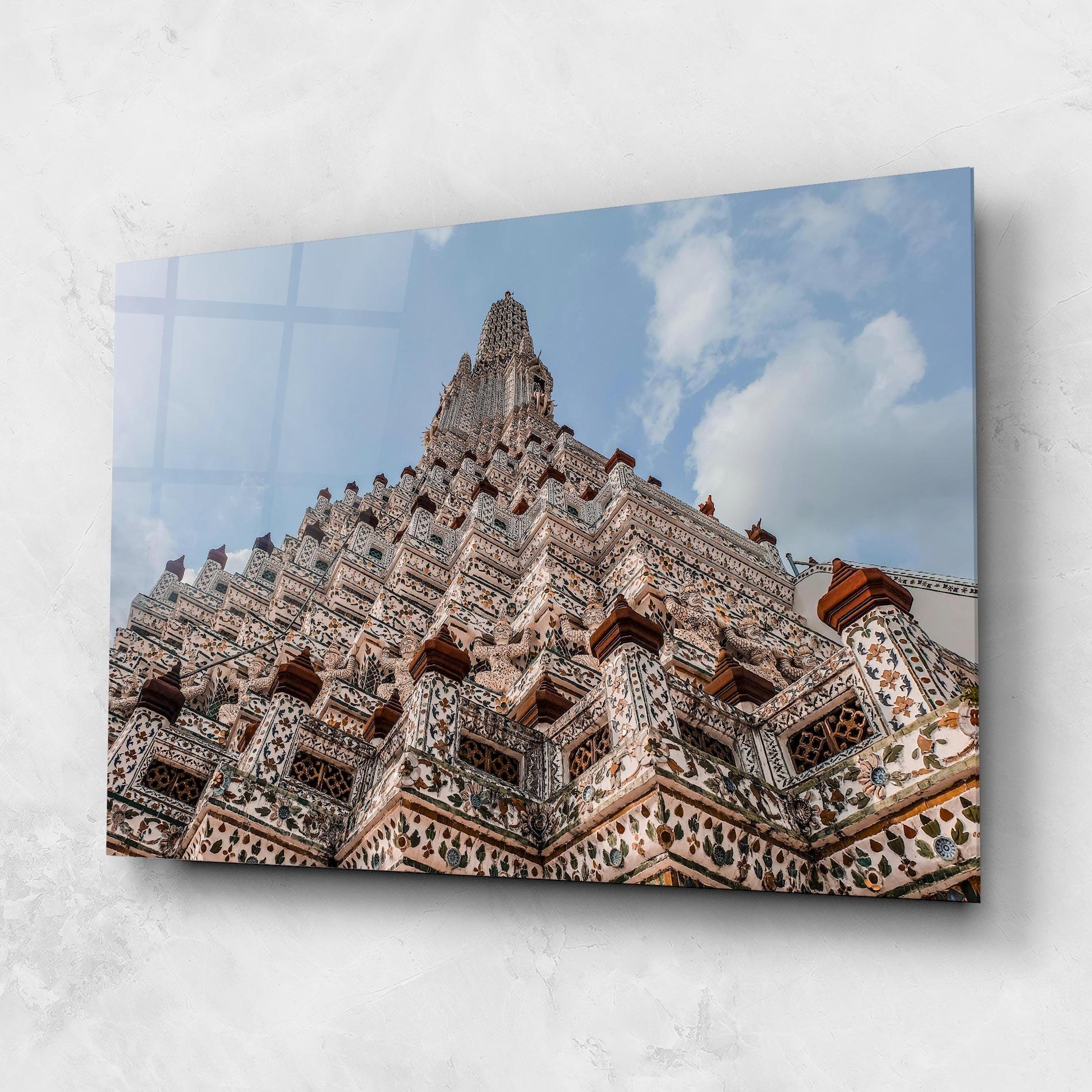 Glasbild Temple Of Dawn mockup 1