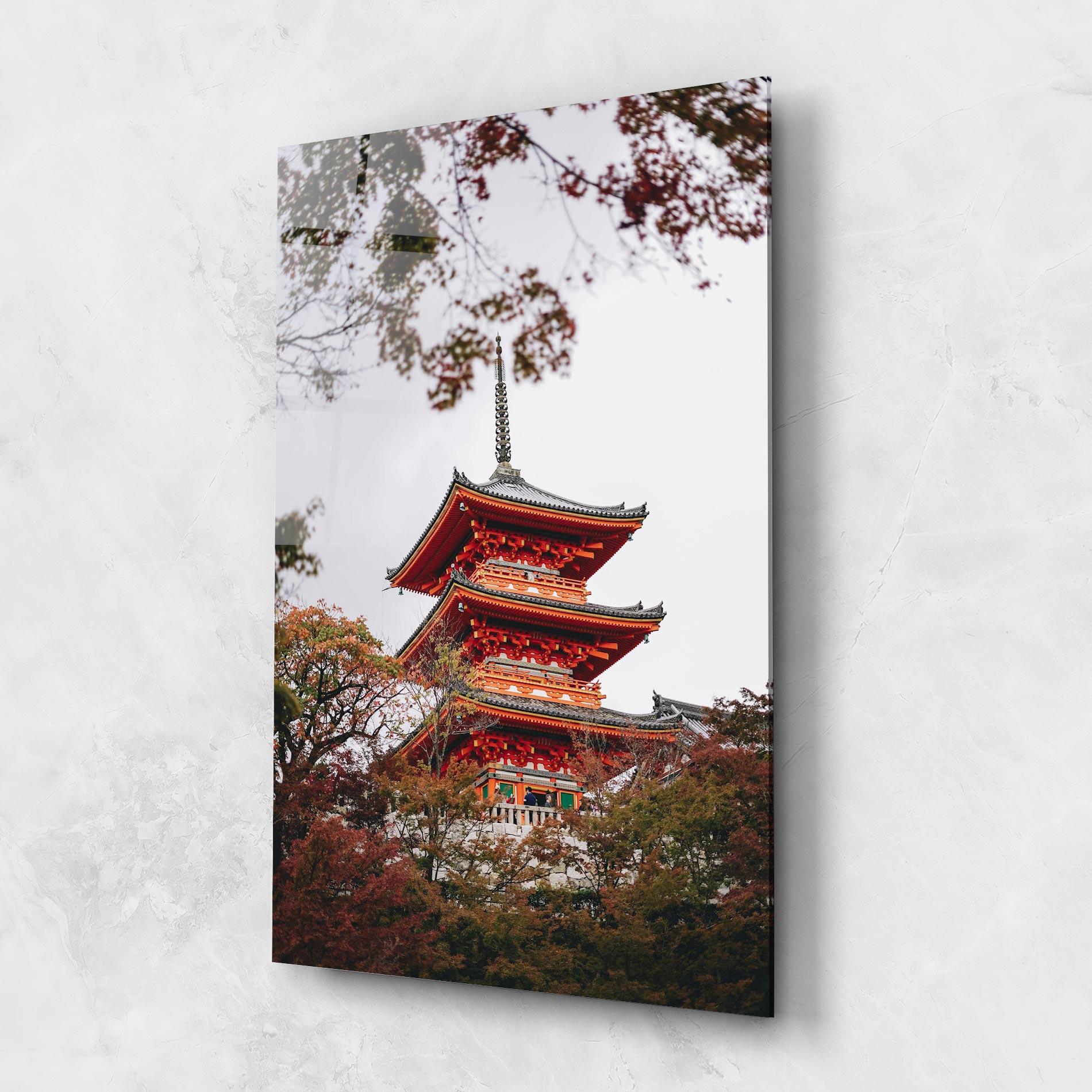 Glasbild Kiyomizu Dera mockup 1