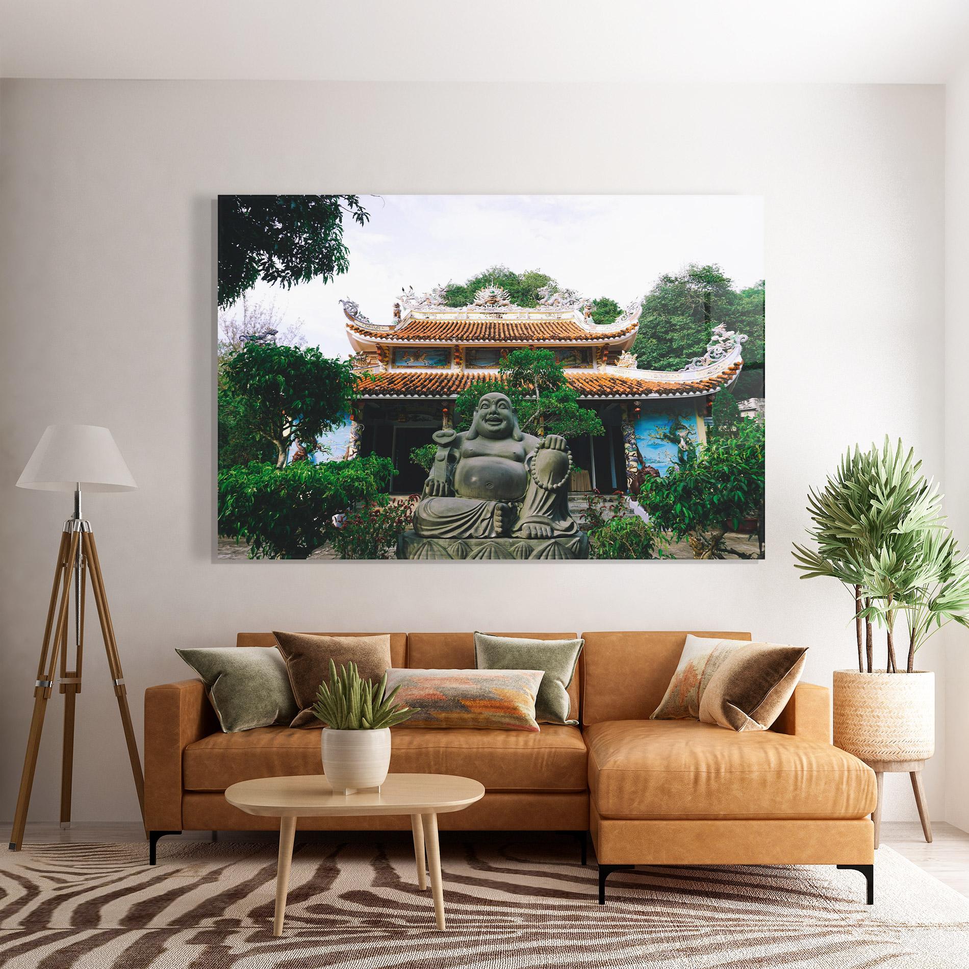 Glasbild Danang S Marble mockup 7