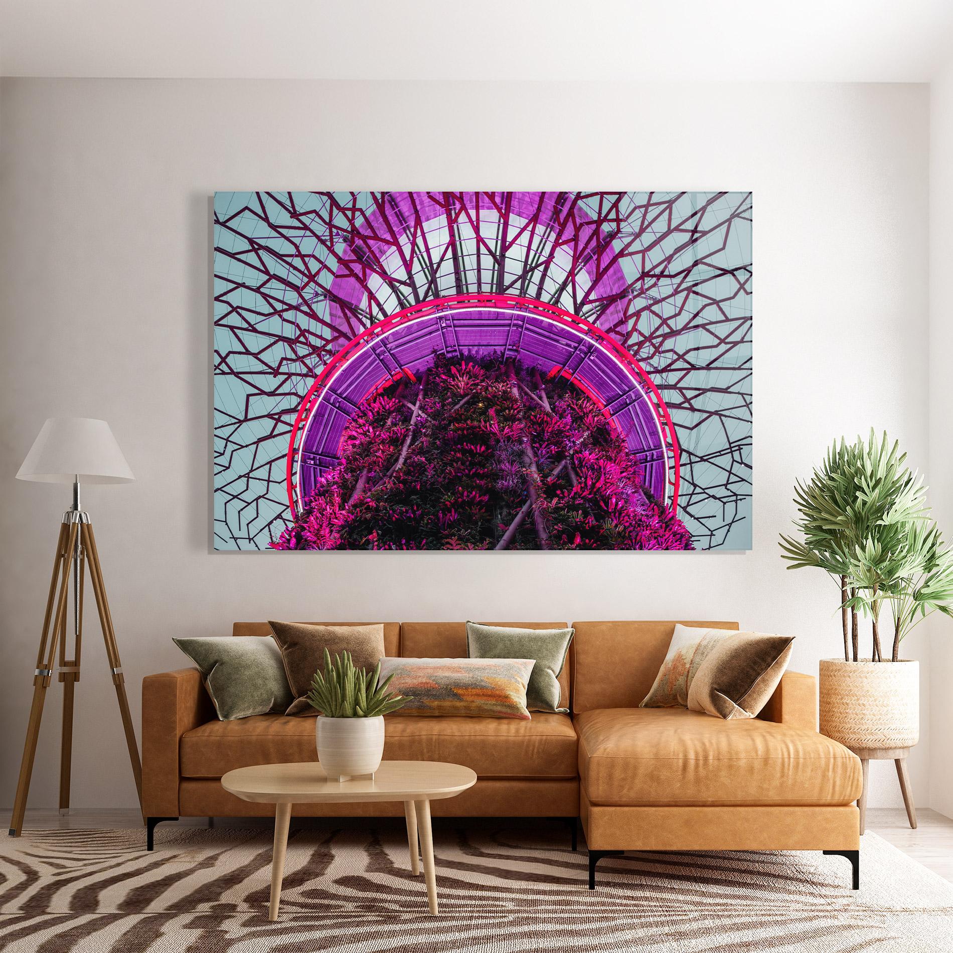 Glasbild Supertree Grove mockup 7