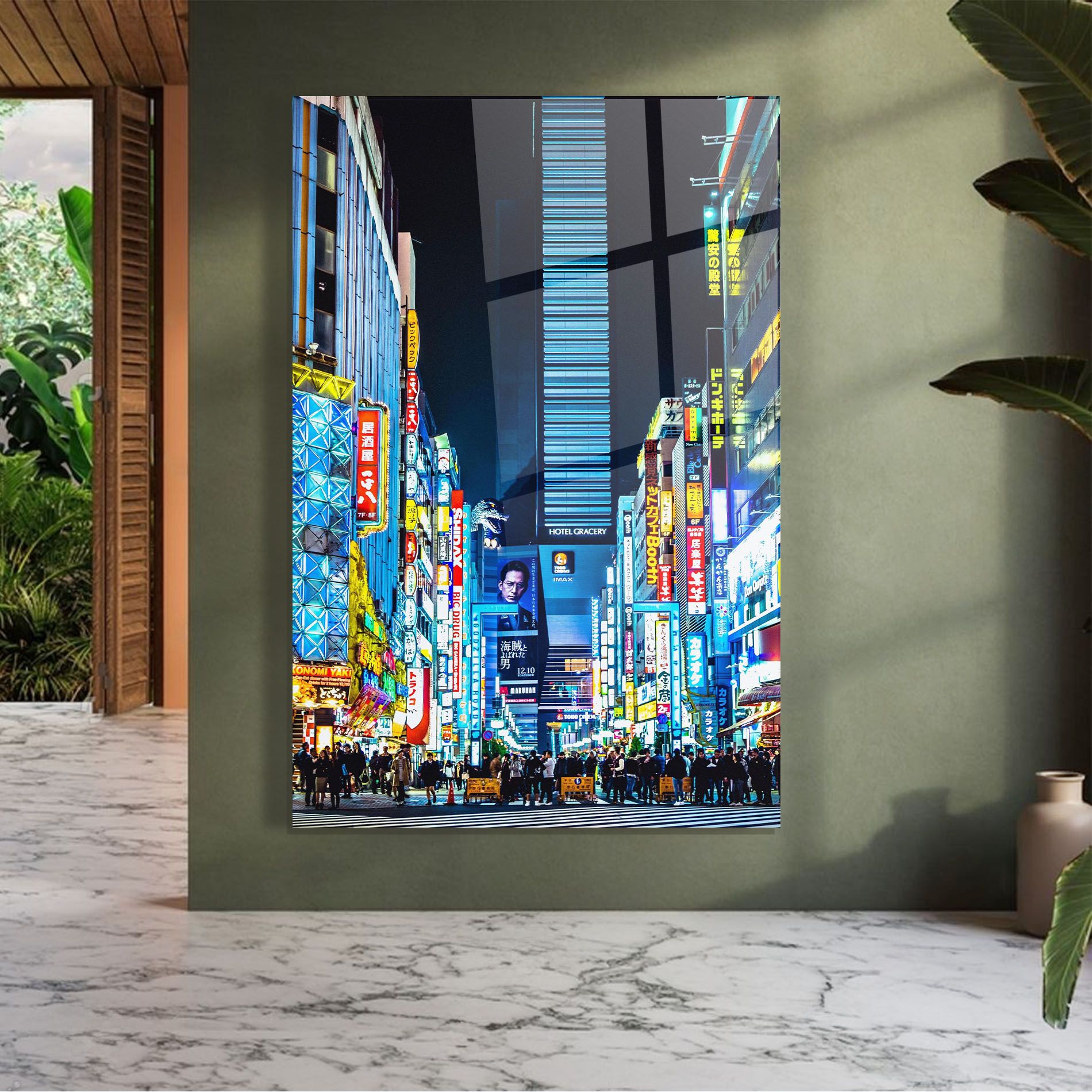 Colorful City Lights mockup 7