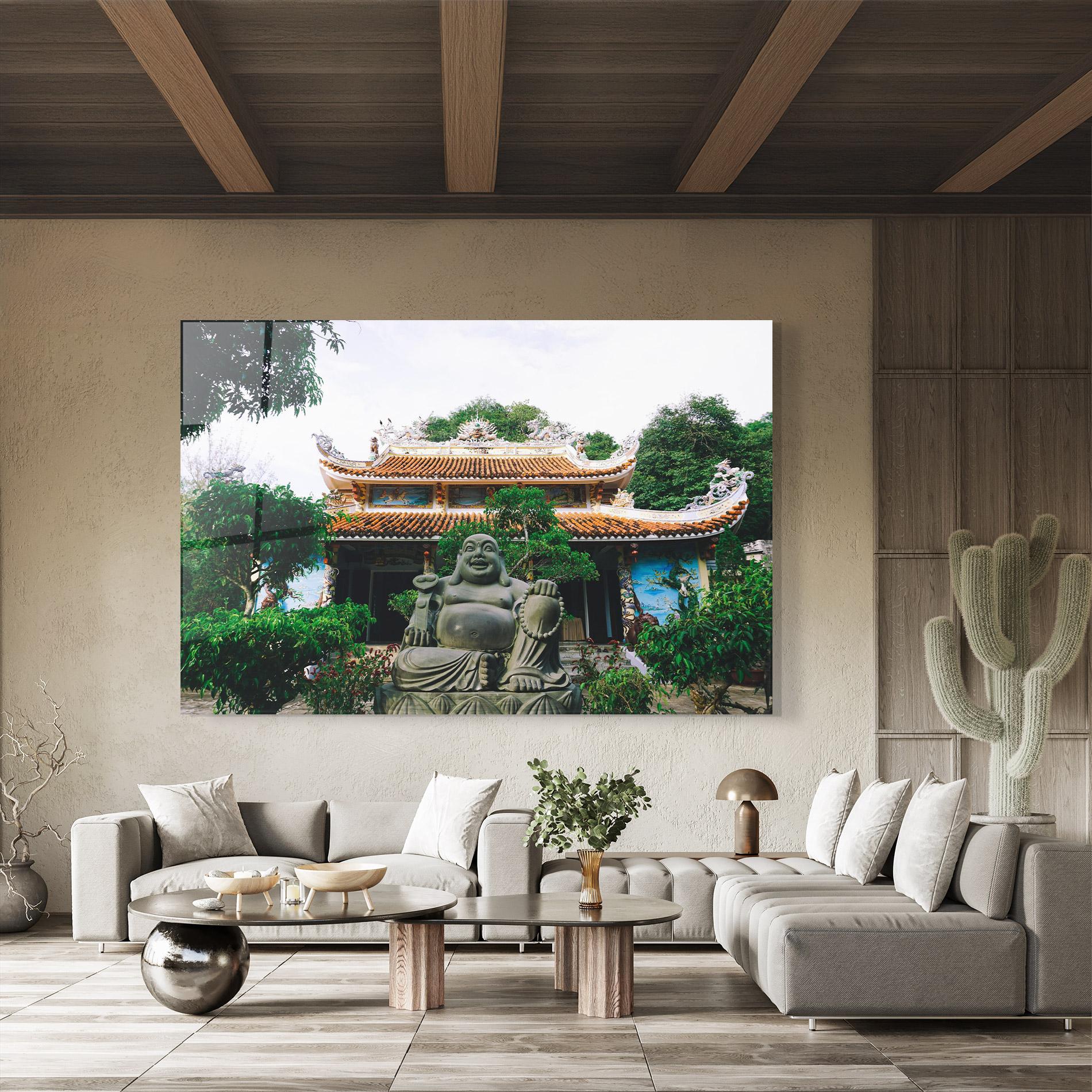 Glasbild Danang S Marble mockup 8