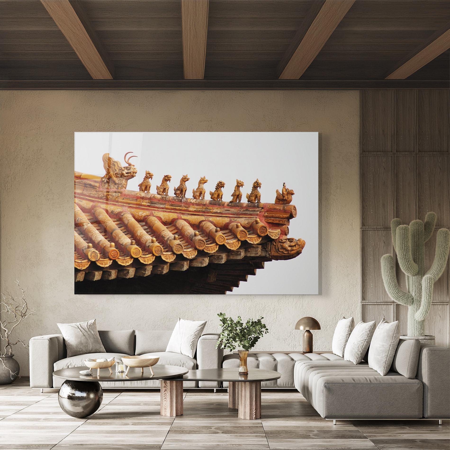 Glasbild Imperial Roof mockup 8