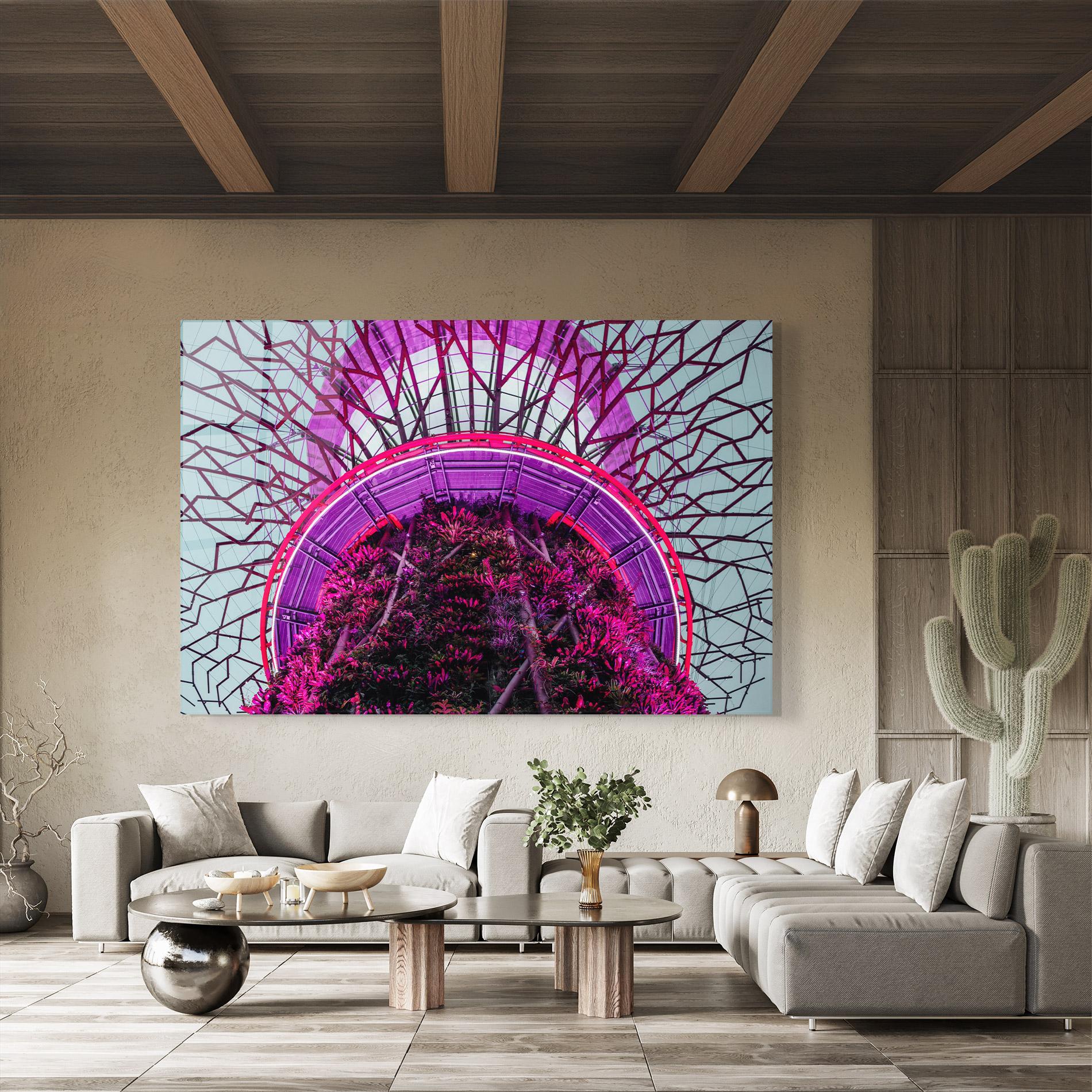 Glasbild Supertree Grove mockup 8