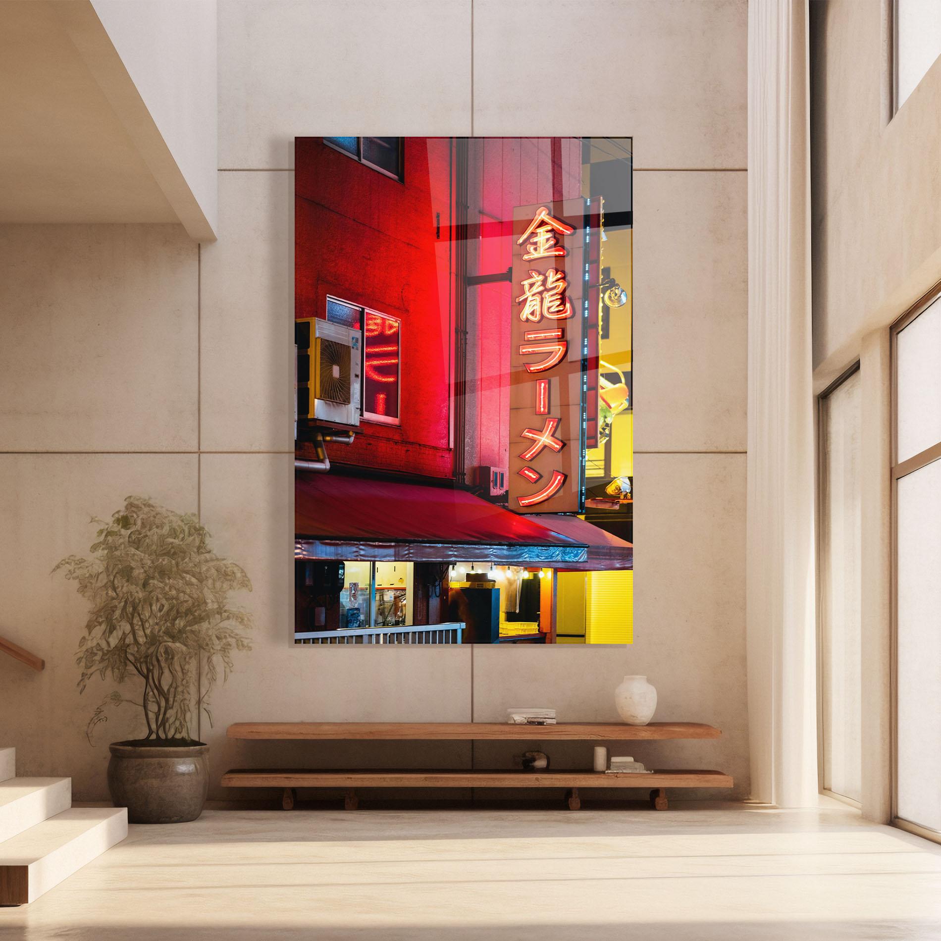 Glasbild Ramen Restaurant mockup 8