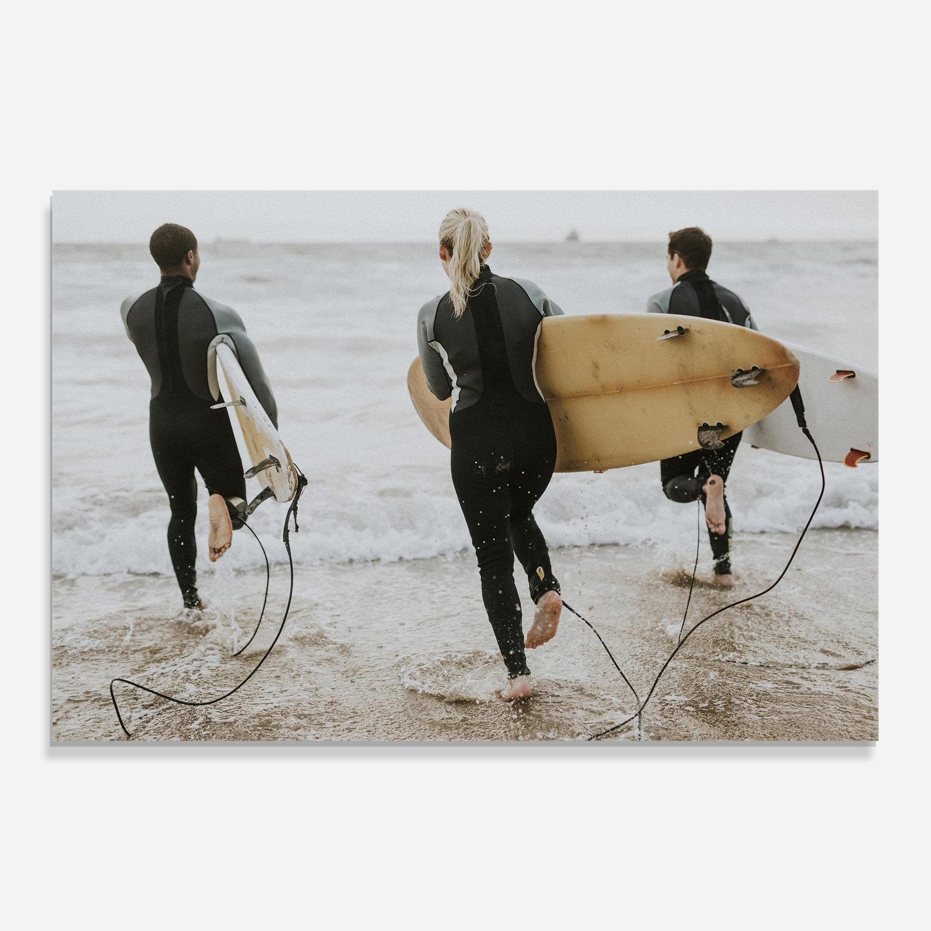 Glasbild Australian Beach mockup 0