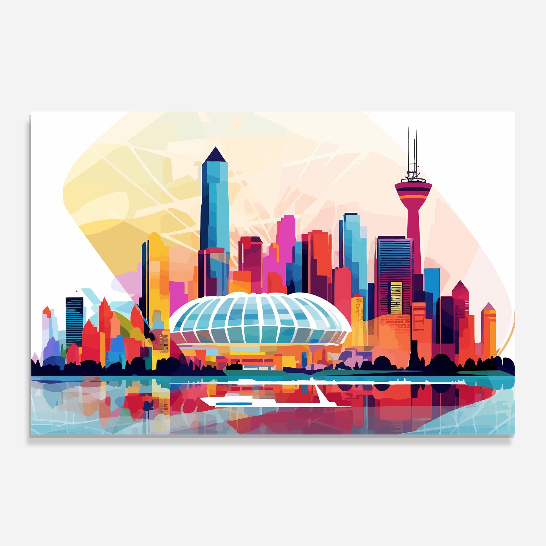 Olympic Stadium Color mockup 0