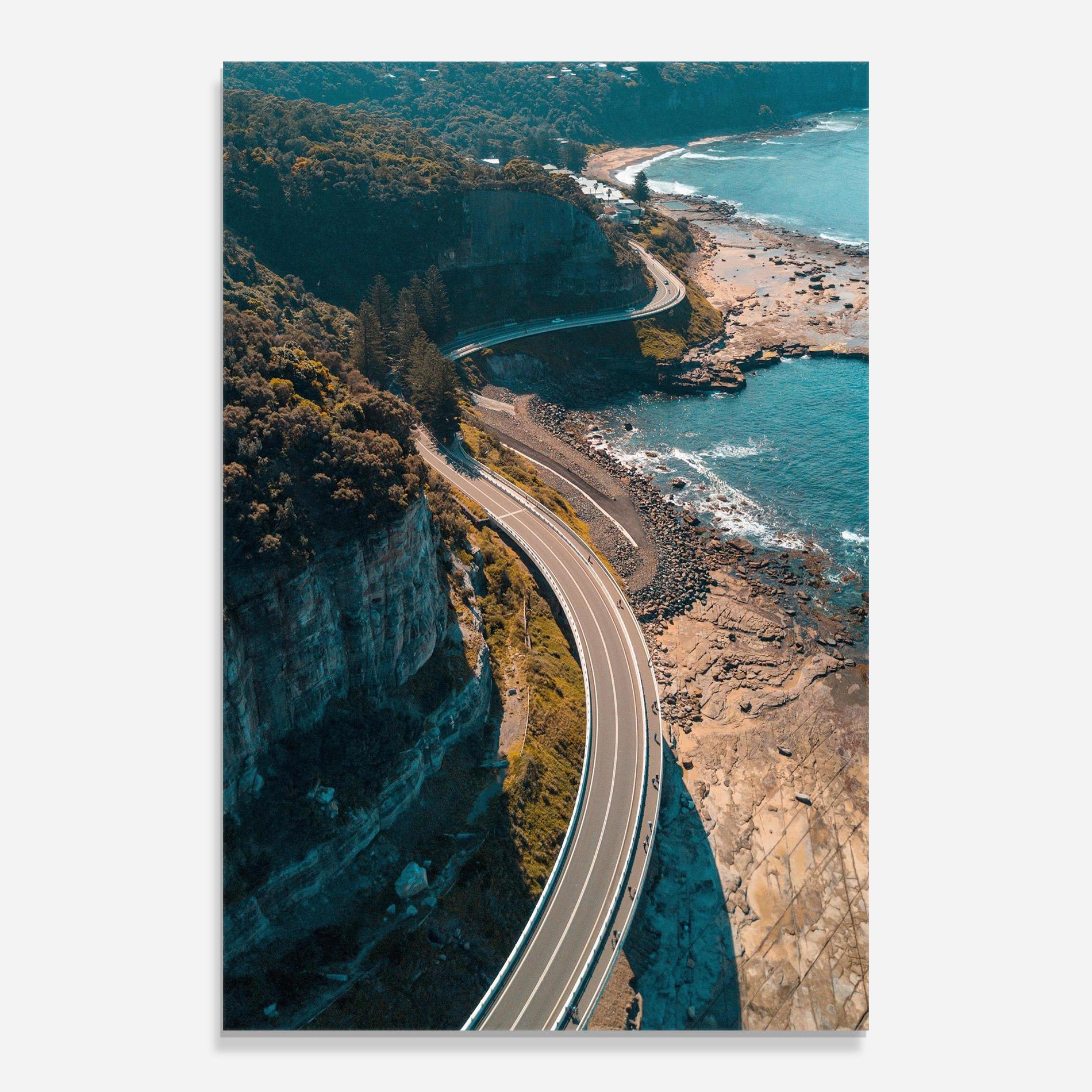 Glasbild Australia Road mockup 0