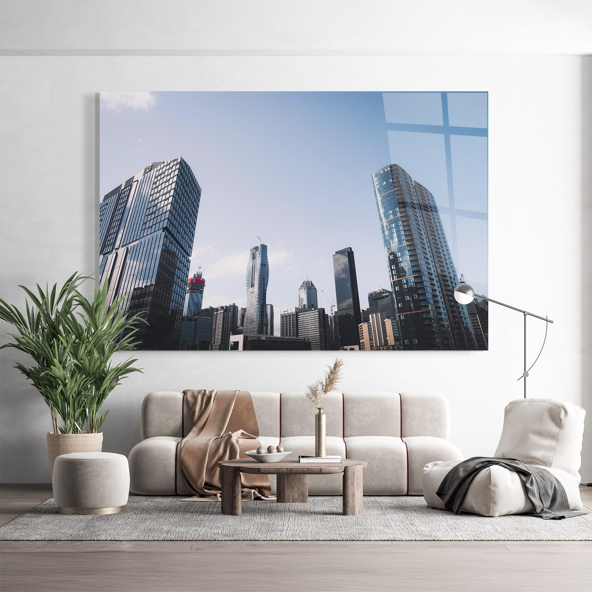 Glasbild Business Building mockup 9