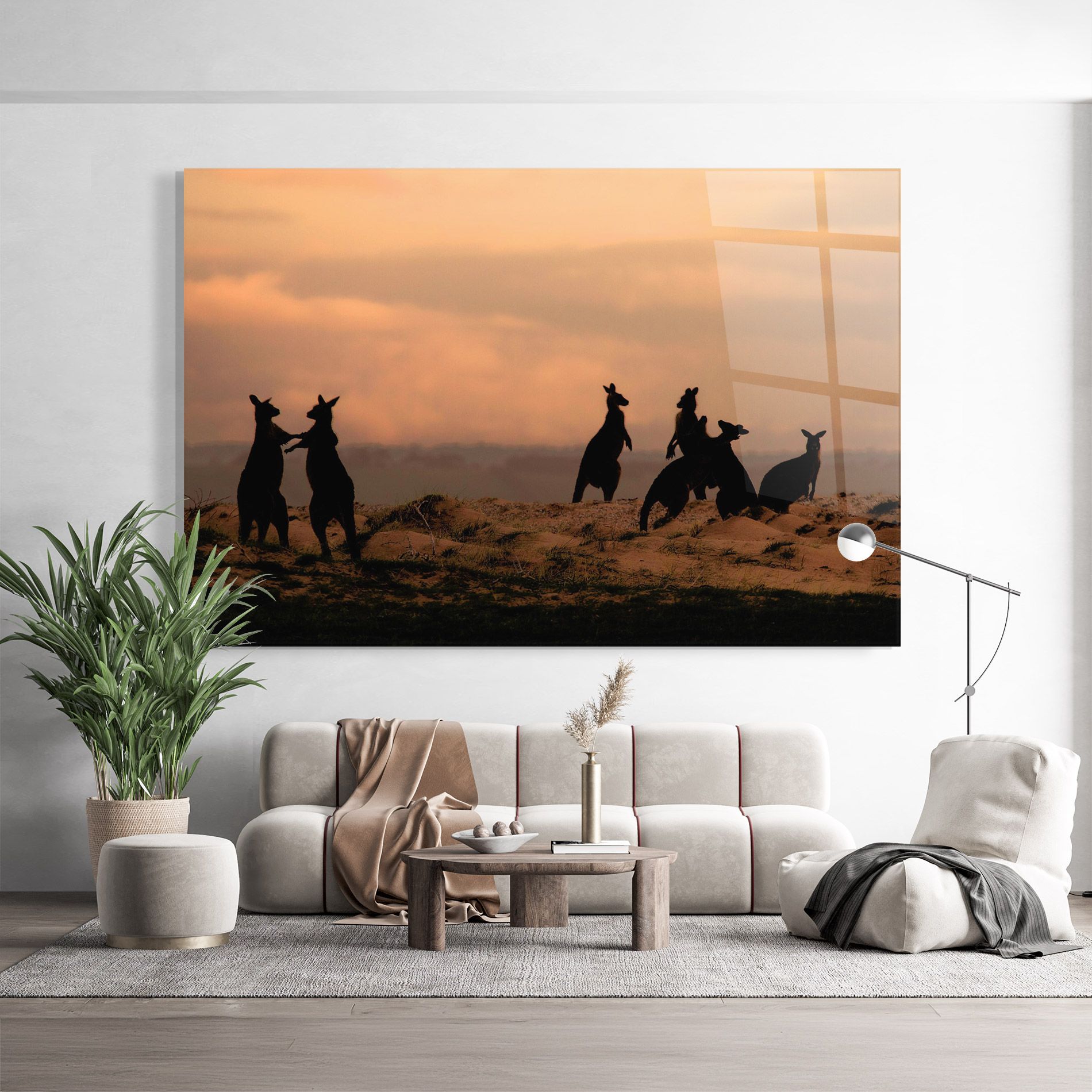 Kangaroos Playing mockup 9