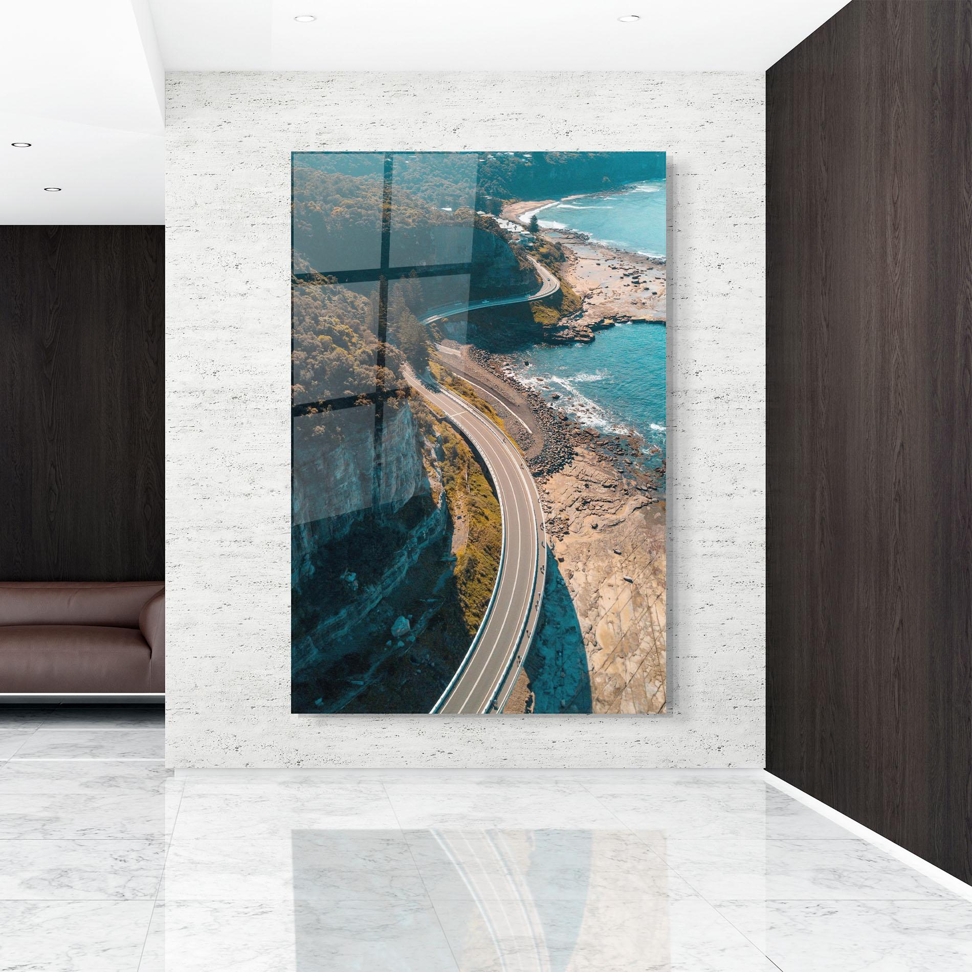 Glasbild Australia Road mockup 9