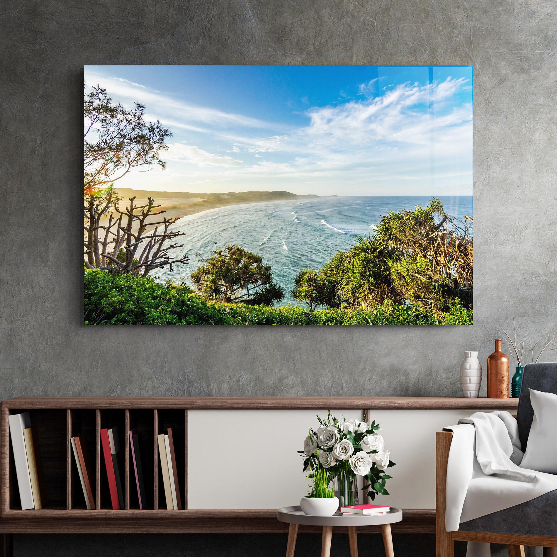 Glasbild Australian View mockup 2