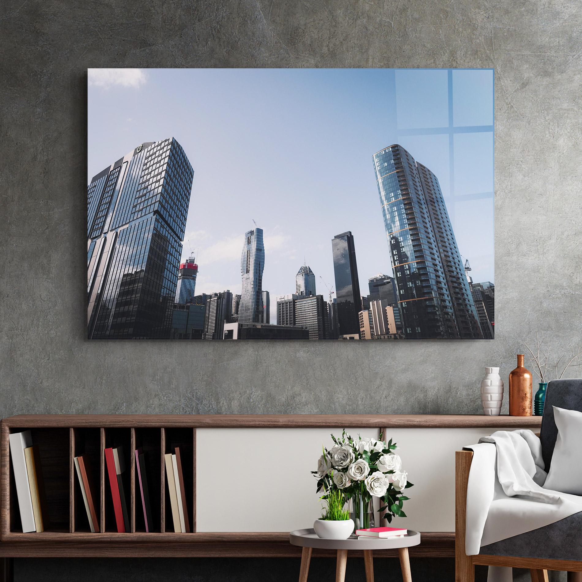 Glasbild Business Building mockup 2