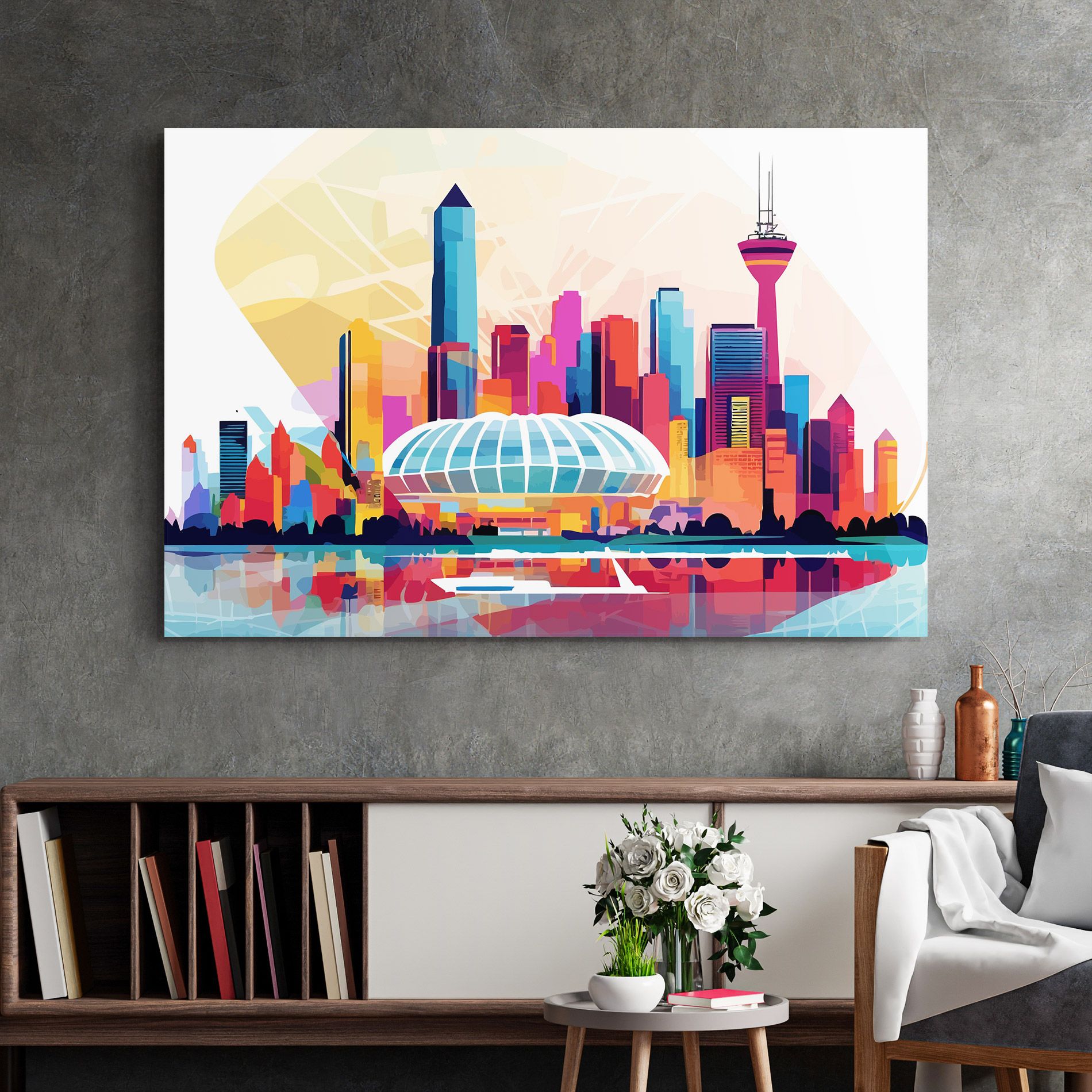 Olympic Stadium Color mockup 2