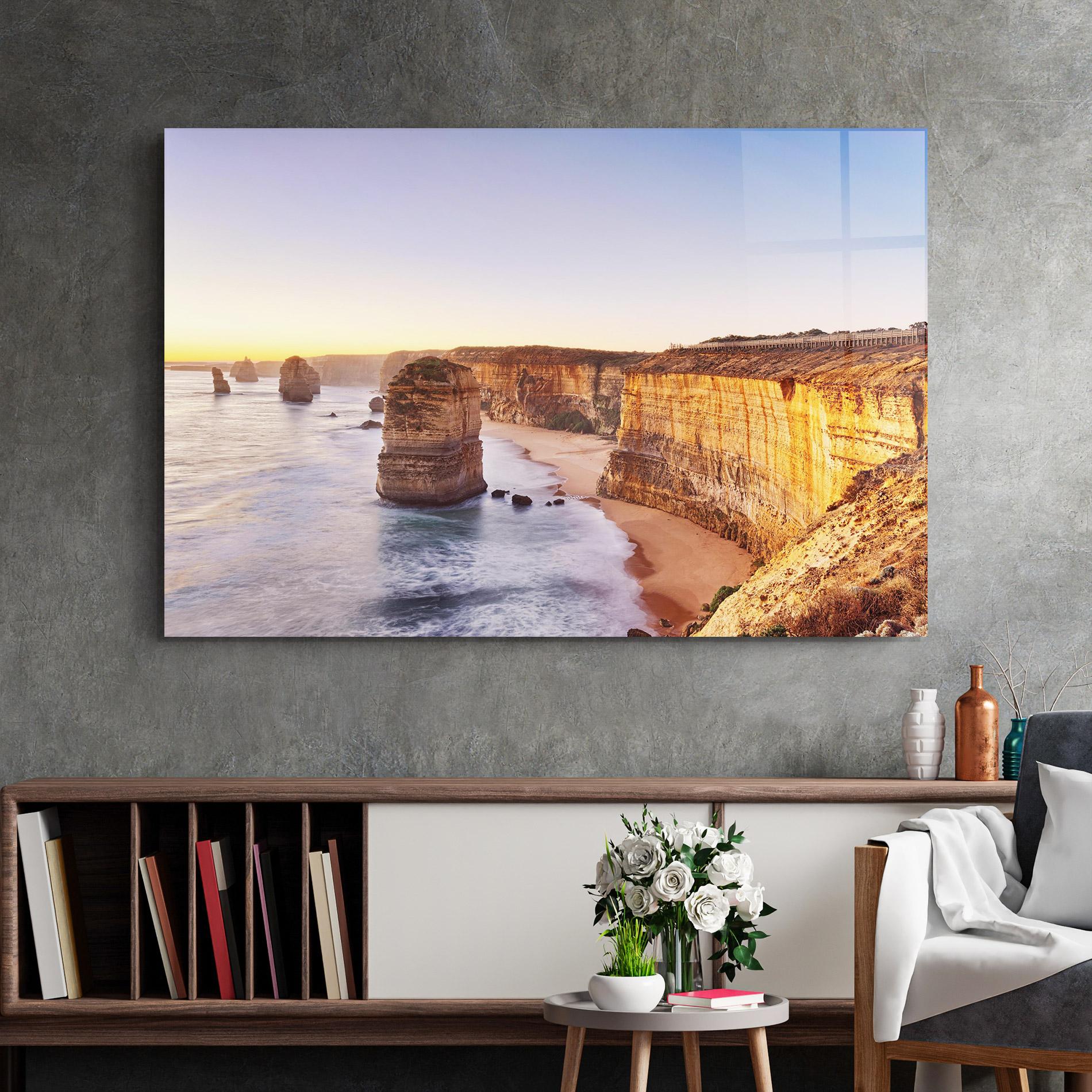 Glasbild Victoria Port mockup 2