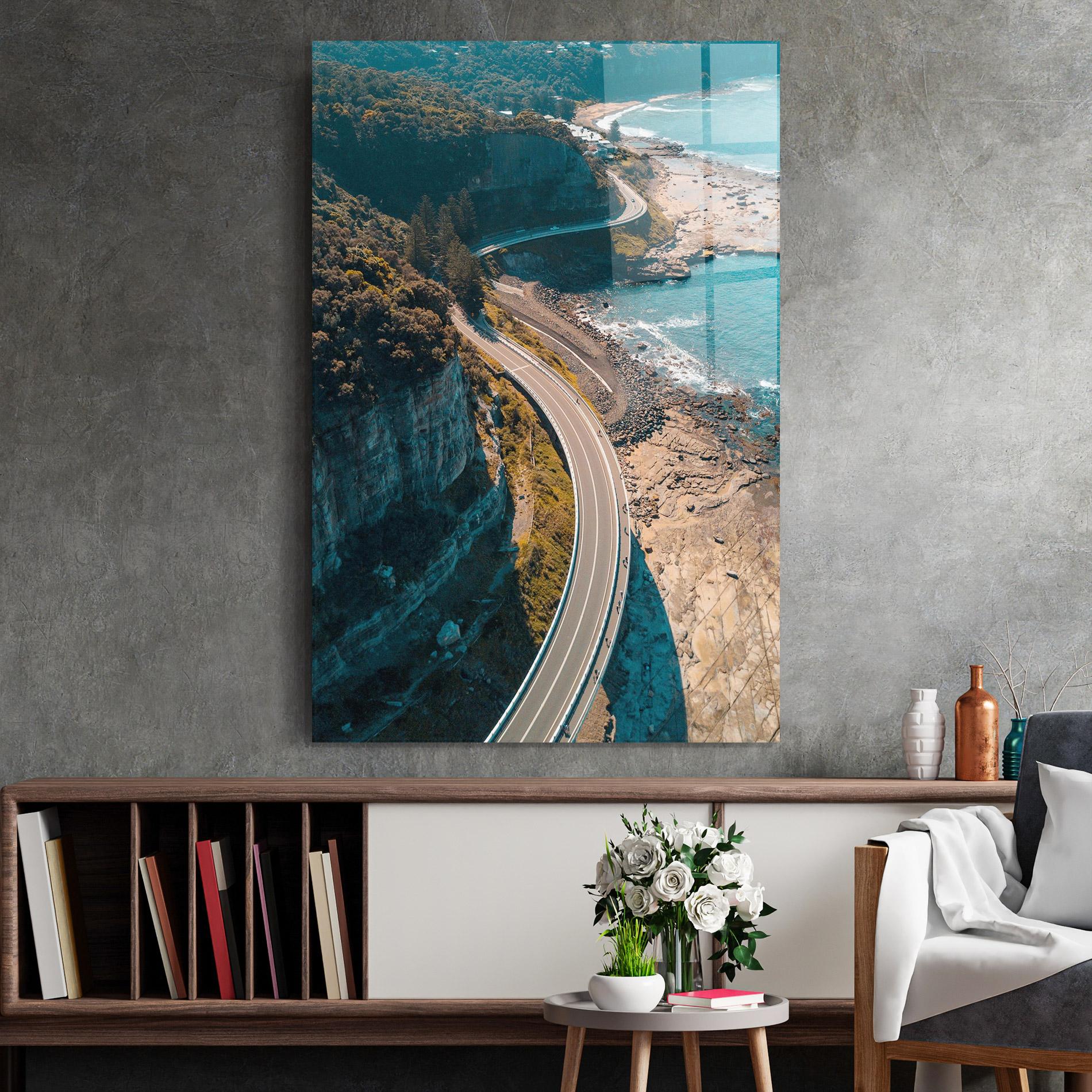 Glasbild Australia Road mockup 2