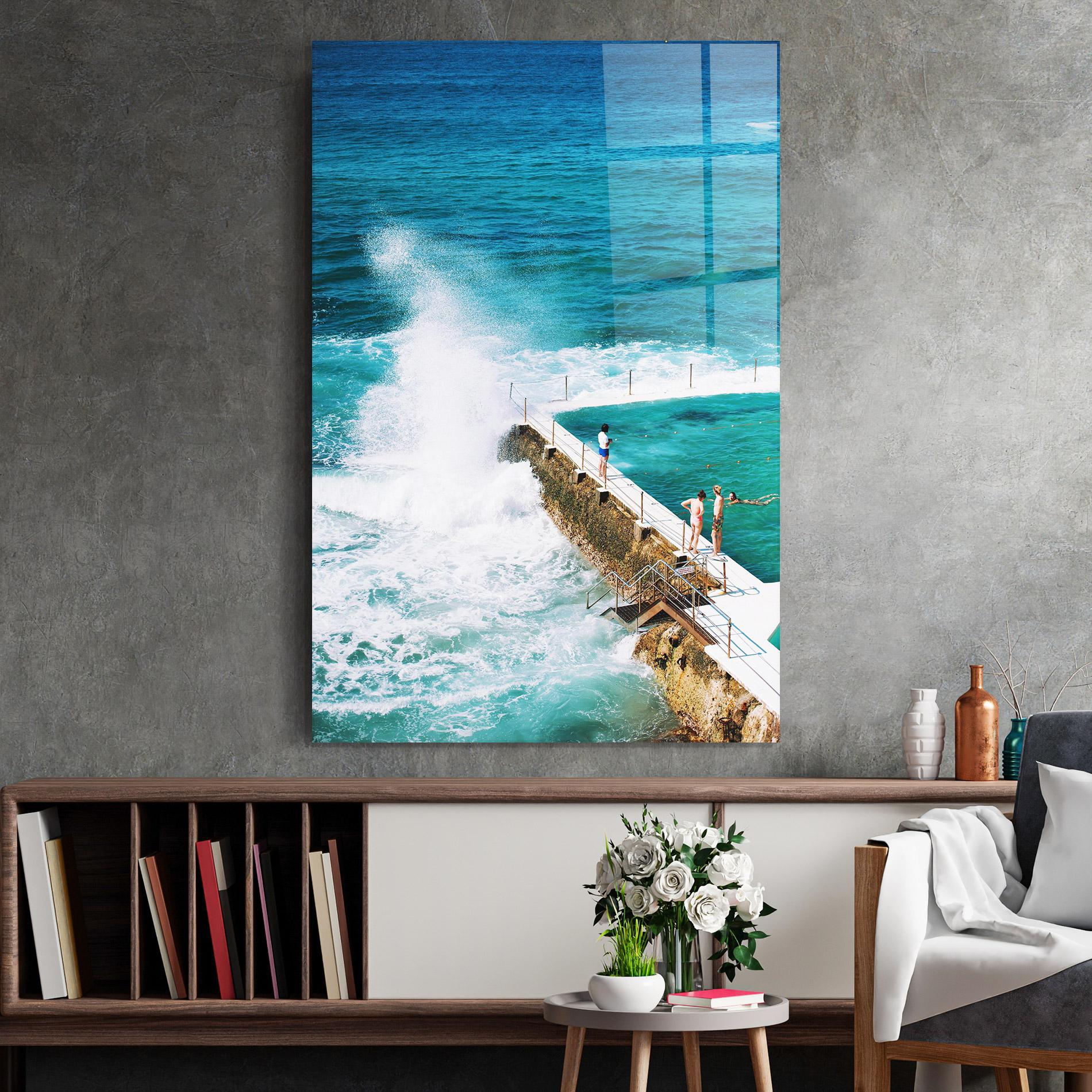 Glasbild Bondi Beach mockup 2
